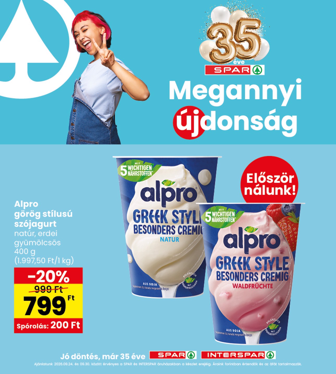 spar - Aktuális INTERSPAR szórólap érvényes csütörtöktől 2026.09.24.-től szerdától 2026.09.30.-ig - page: 4