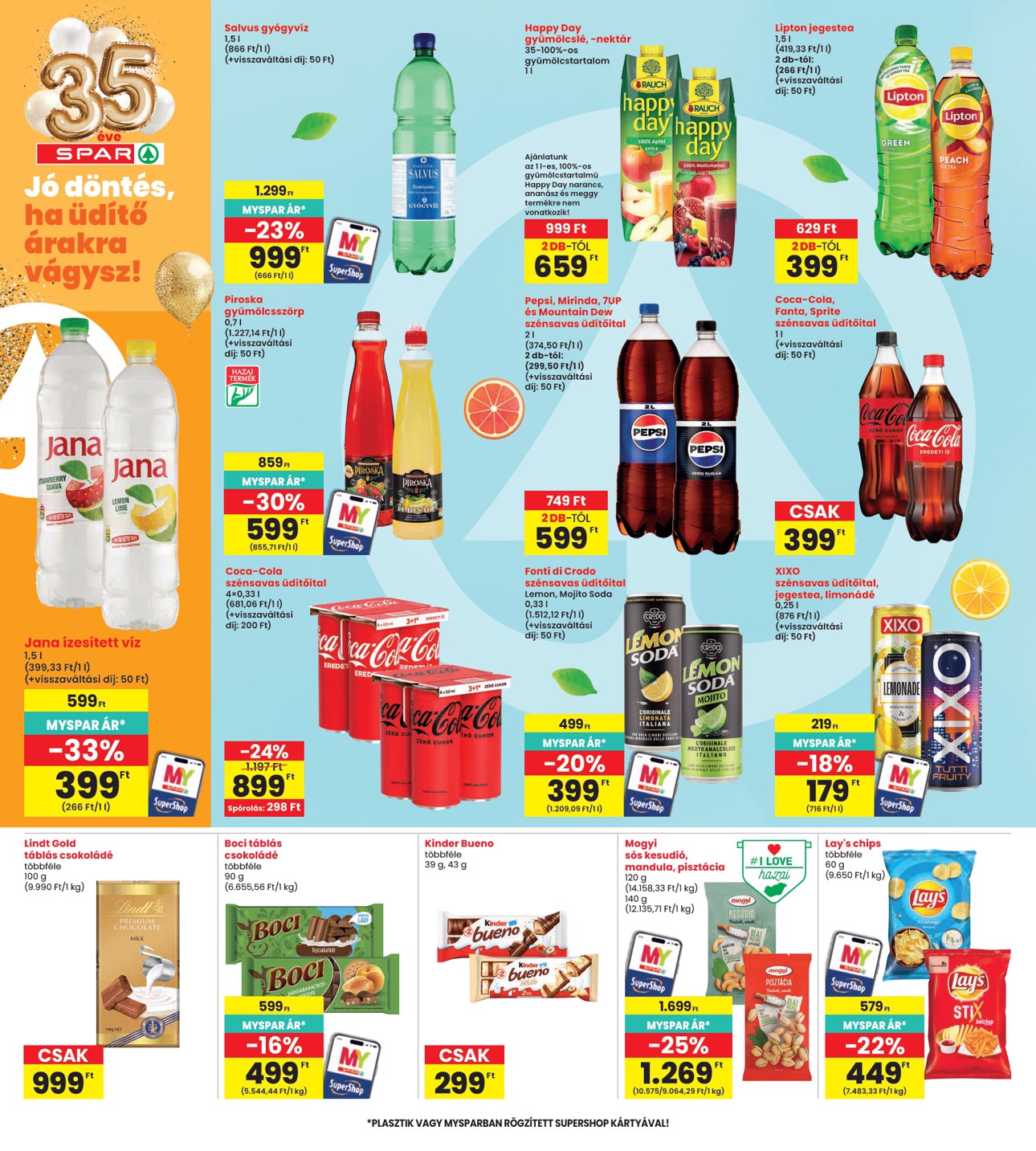 spar - Aktuális INTERSPAR szórólap érvényes csütörtöktől 2026.09.24.-től szerdától 2026.09.30.-ig - page: 25