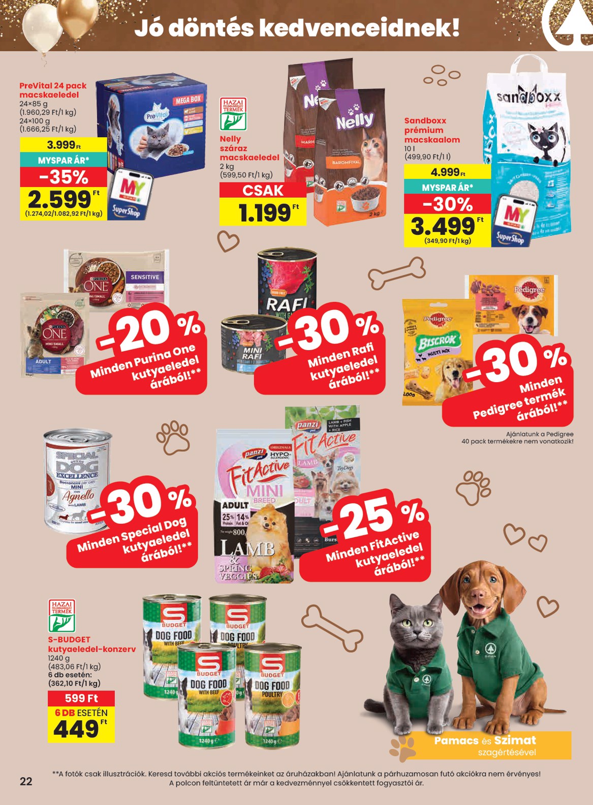 spar - A jövőbeli SPAR akciós újság csütörtöktől 2026.10.01.-tól szerdától 2026.10.07.-ig érvényes. - page: 22