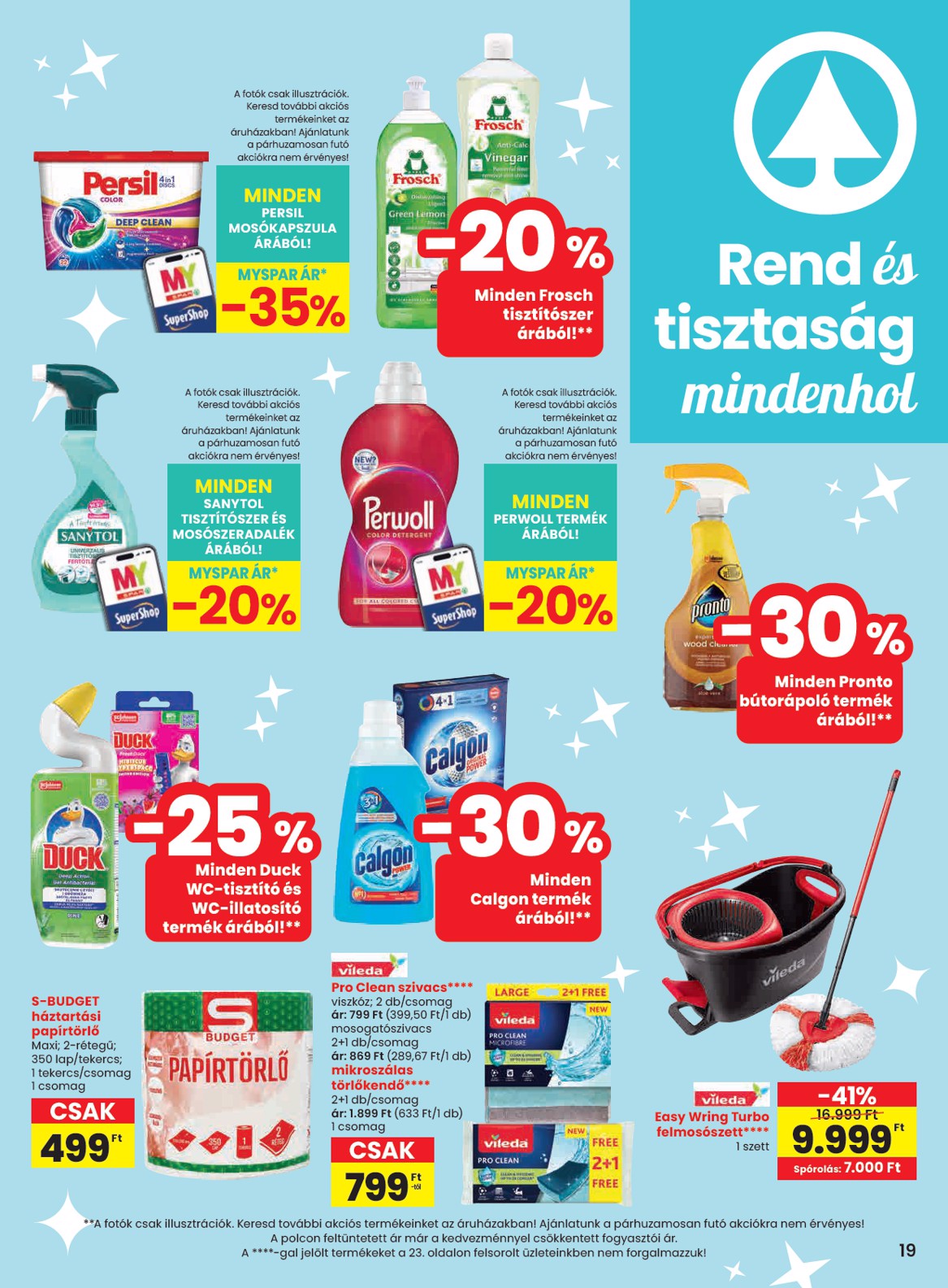 spar - A jövőbeli SPAR akciós újság csütörtöktől 2026.10.01.-tól szerdától 2026.10.07.-ig érvényes. - page: 19