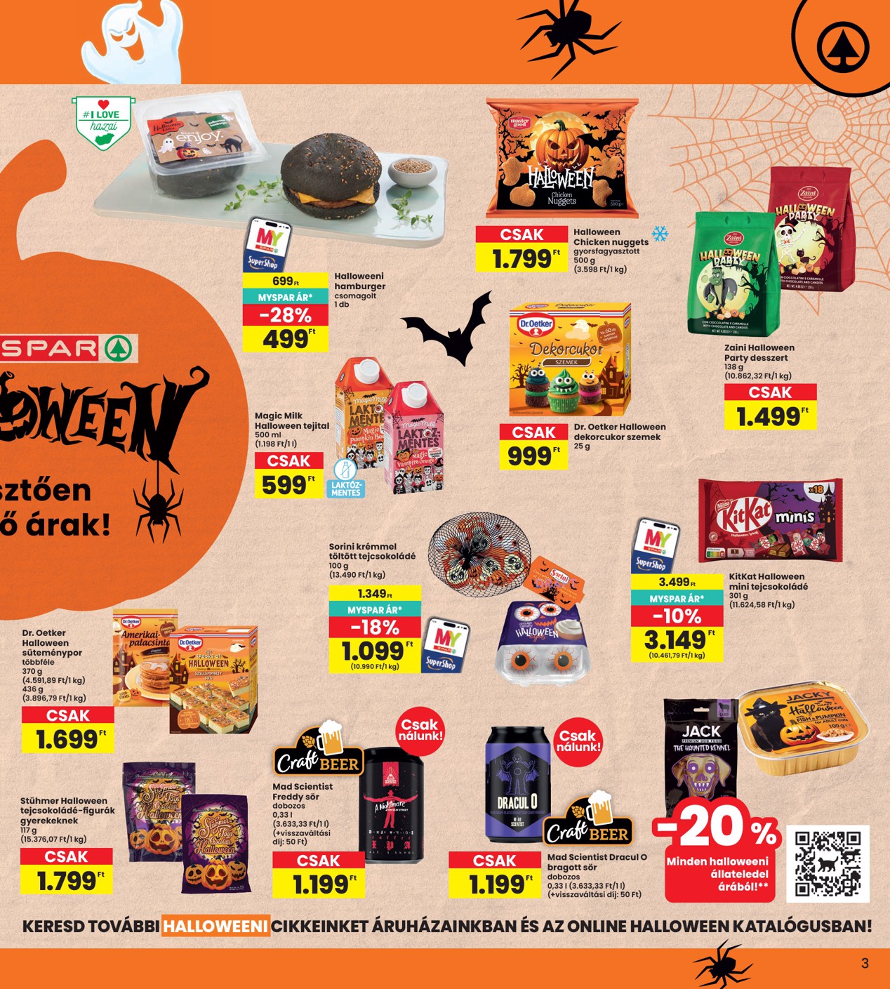 spar - A jövőbeli INTERSPAR akciós újság csütörtöktől 2026.10.01.-tól szerdától 2026.10.07.-ig érvényes. - page: 3