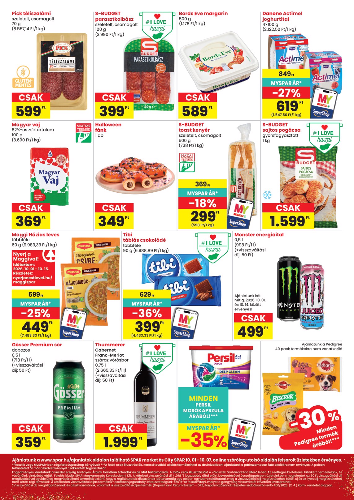 spar - Aktuális SPAR - Market, City szórólap érvényes csütörtöktől 2026.10.01.-től szerdától 2026.10.07.-ig - page: 2