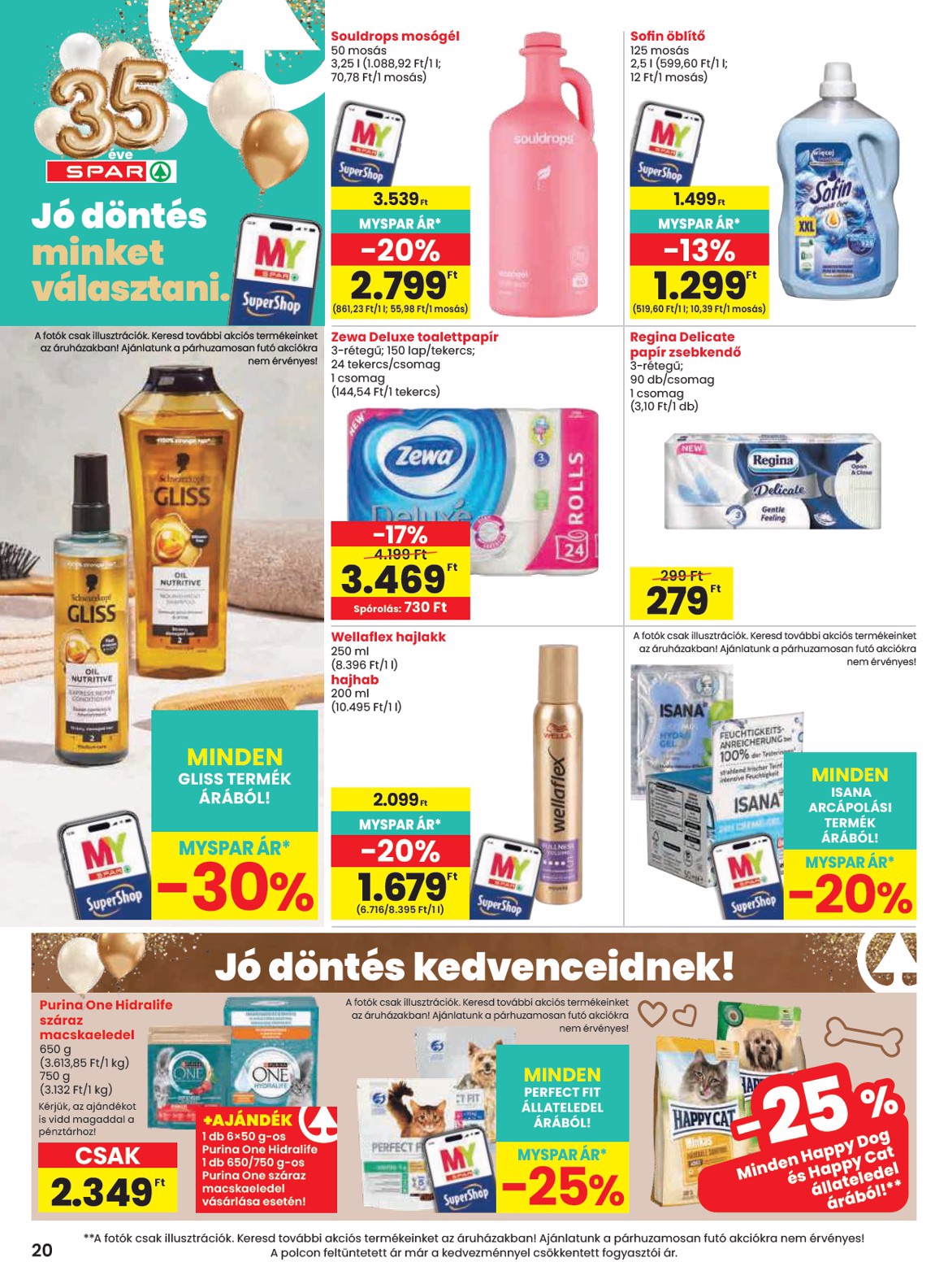 spar - SPAR hirdetmény a következő hétre csütörtöktől 2026.10.08.-tól szerdától 2026.10.14.-ig - page: 20