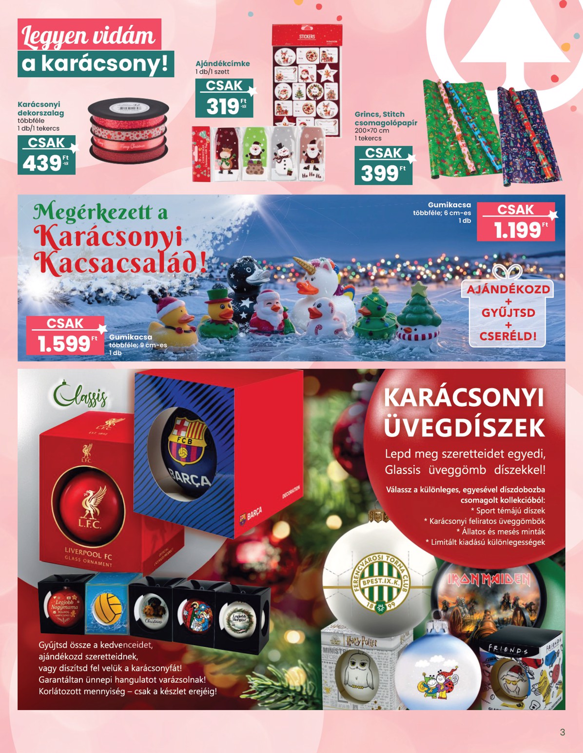 spar - Aktuális SPAR - Ajándék katalógus szórólap érvényes szerdától 2026.10.14.-től szerdától 2026.11.11.-ig - page: 3