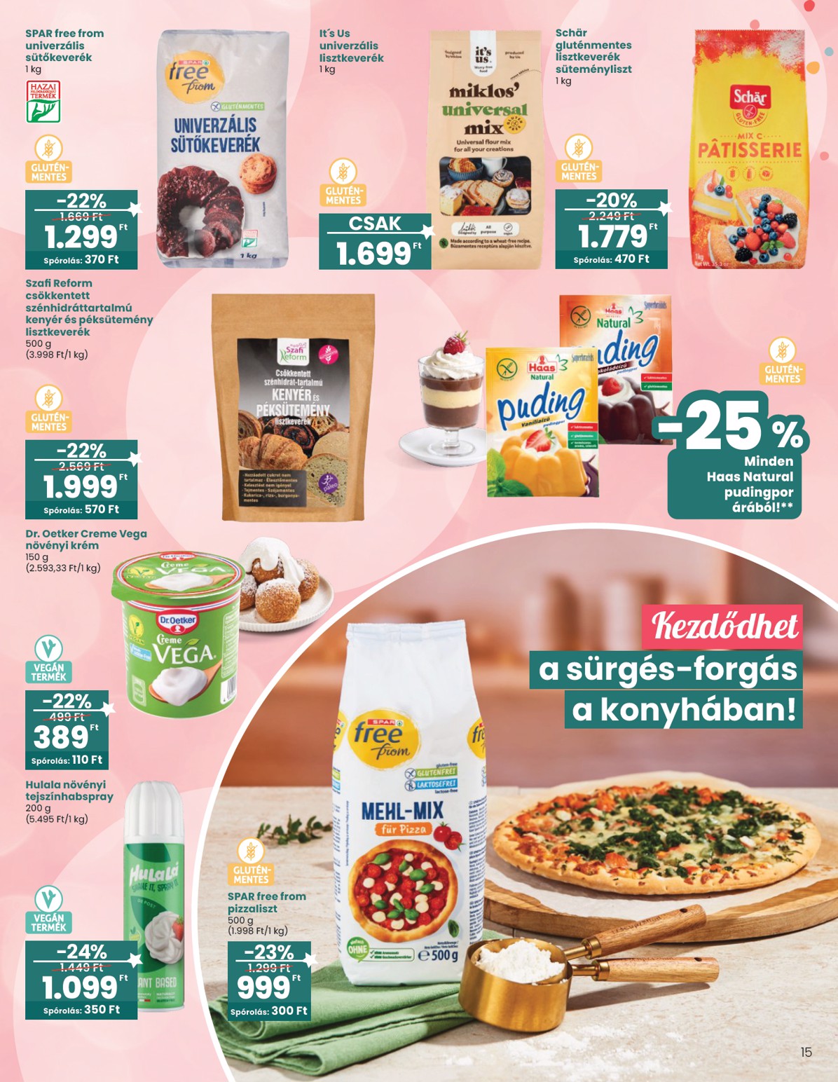spar - Aktuális SPAR - Ajándék katalógus szórólap érvényes szerdától 2026.10.14.-től szerdától 2026.11.11.-ig - page: 15