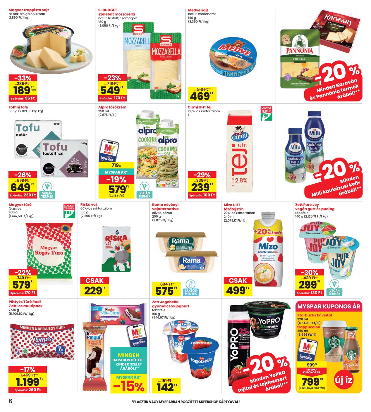 spar - INTERSPAR hirdetmény a következő hétre csütörtöktől 2026.10.22.-tól szerdától 2026.10.28.-ig - page: 6