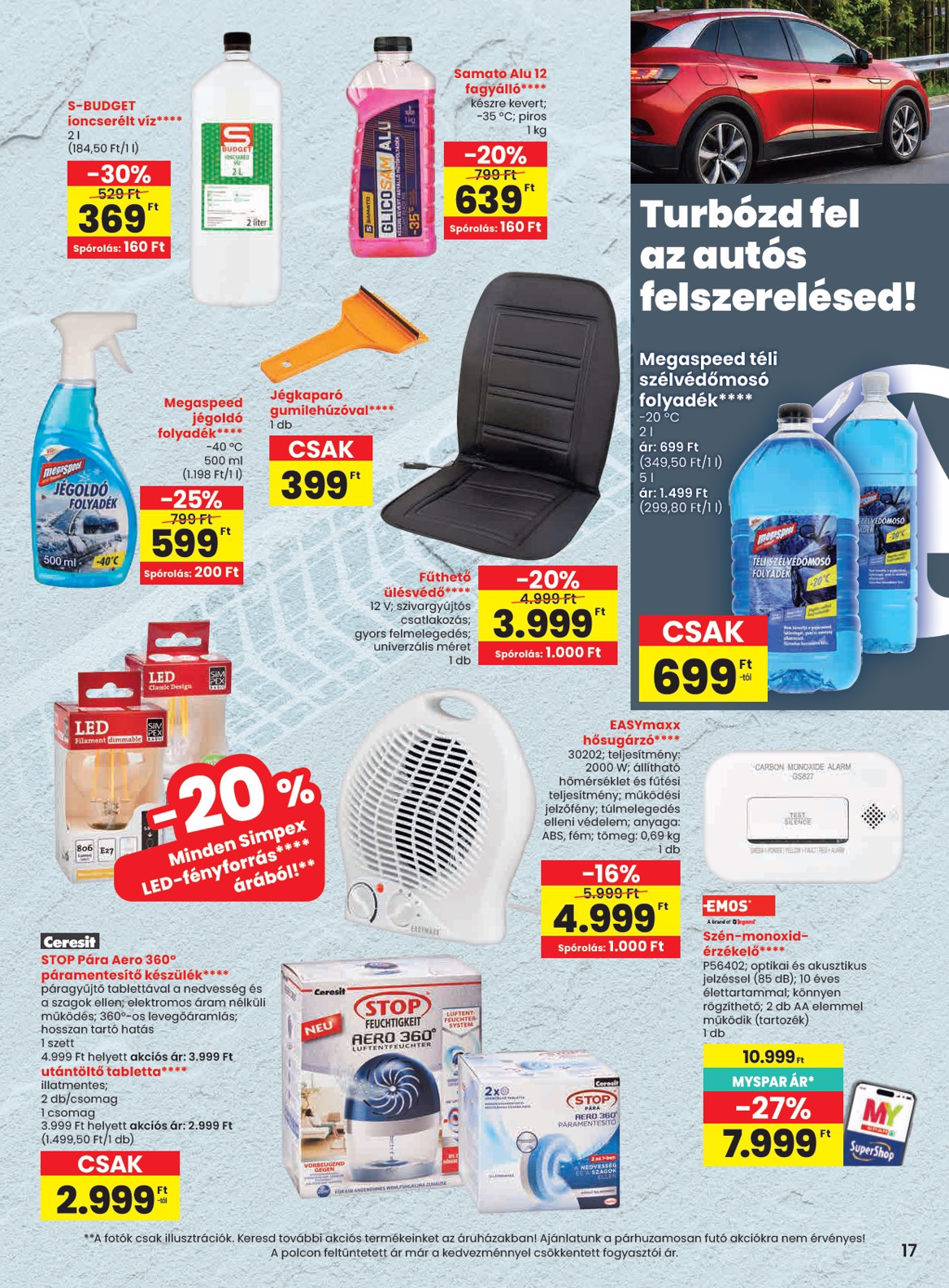 spar - SPAR hirdetmény a következő hétre csütörtöktől 2026.10.22.-tól szerdától 2026.10.28.-ig - page: 17