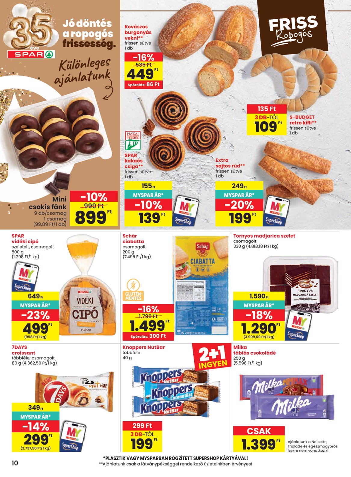 spar - SPAR hirdetmény a következő hétre csütörtöktől 2026.10.22.-tól szerdától 2026.10.28.-ig - page: 10