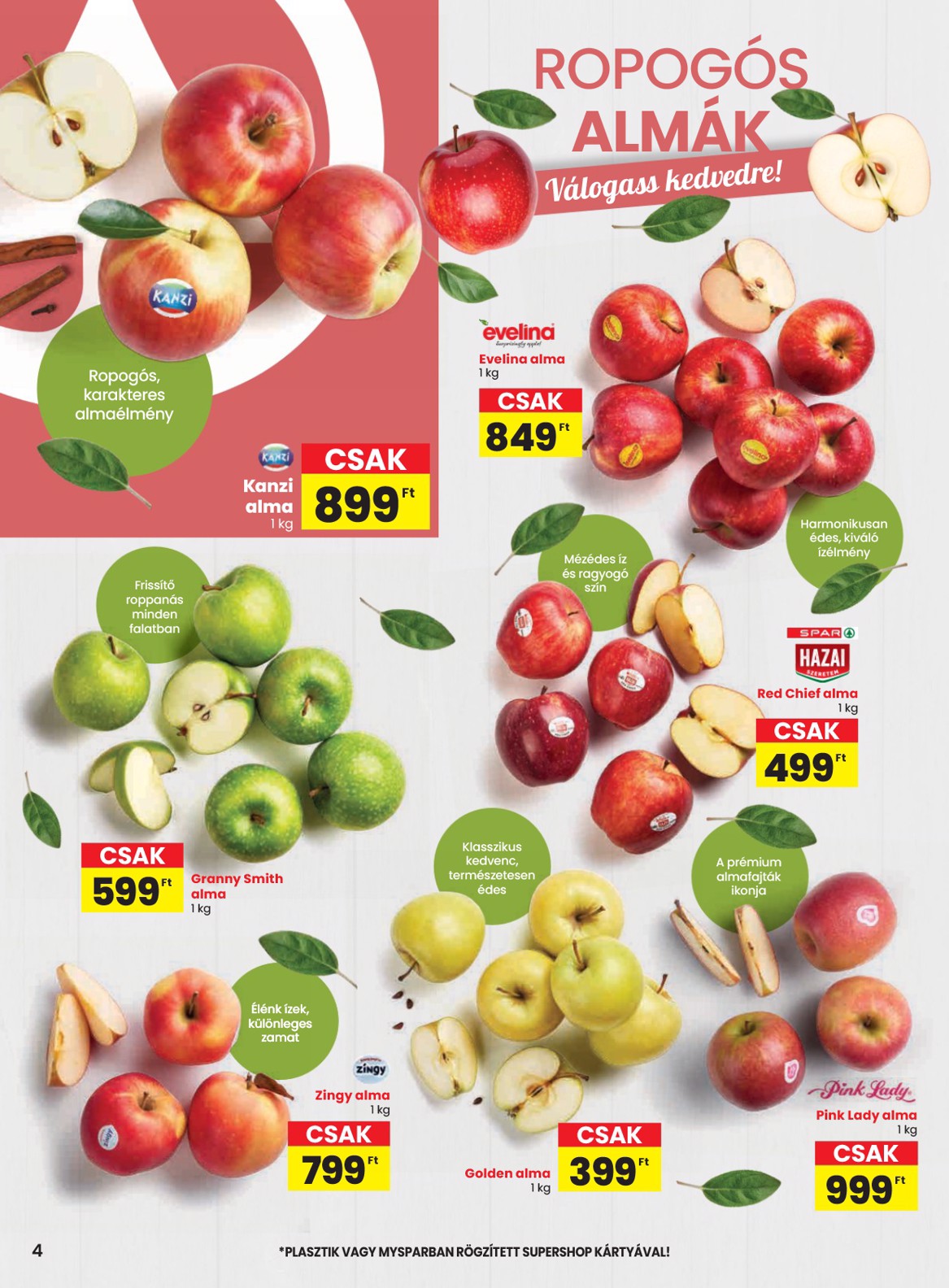 spar - SPAR hirdetmény a következő hétre csütörtöktől 2026.10.29.-tól szerdától 2026.11.04.-ig - page: 4