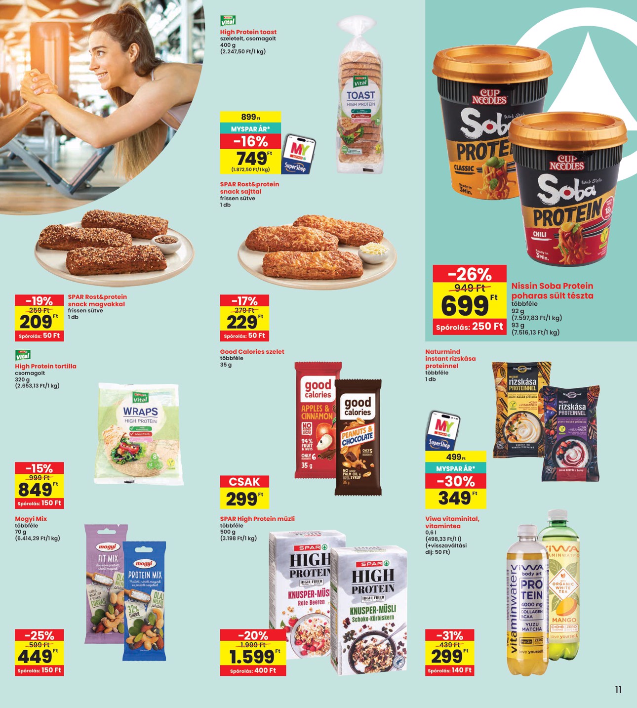 spar - INTERSPAR hirdetmény a következő hétre csütörtöktől 2026.10.29.-tól szerdától 2026.11.04.-ig - page: 11