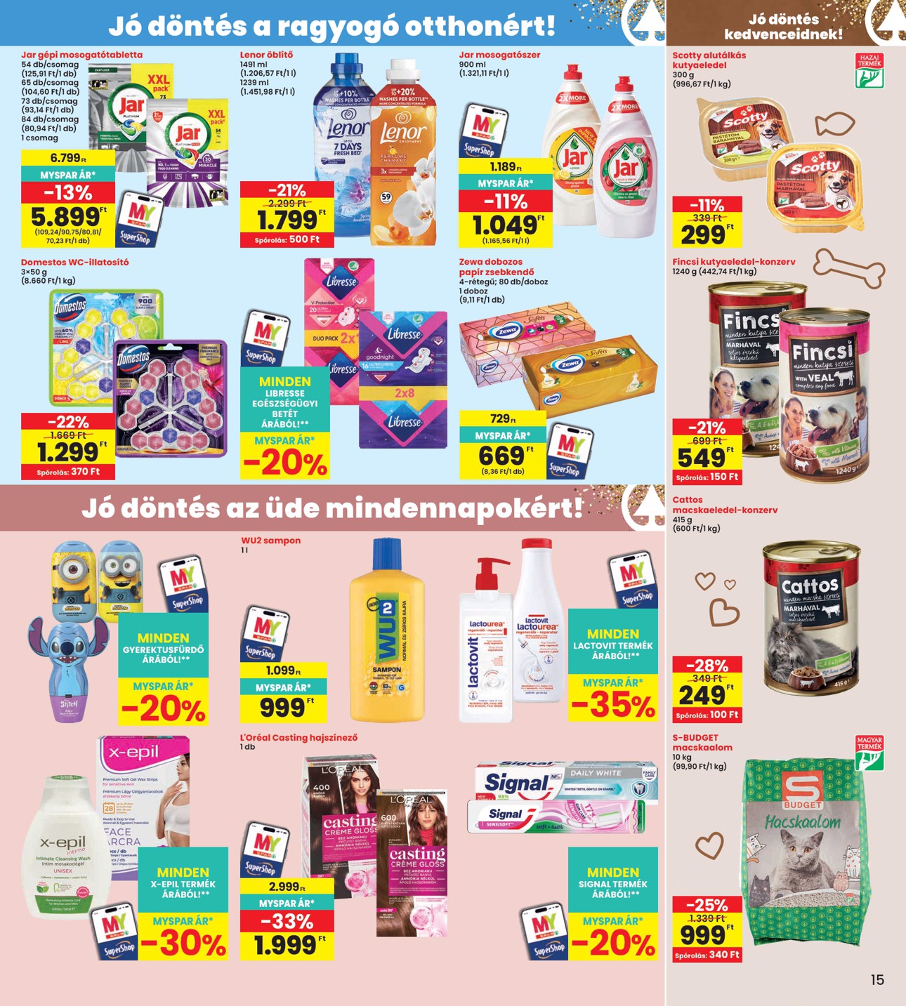 spar - INTERSPAR hirdetmény a következő hétre csütörtöktől 2026.10.29.-tól szerdától 2026.11.04.-ig - page: 15