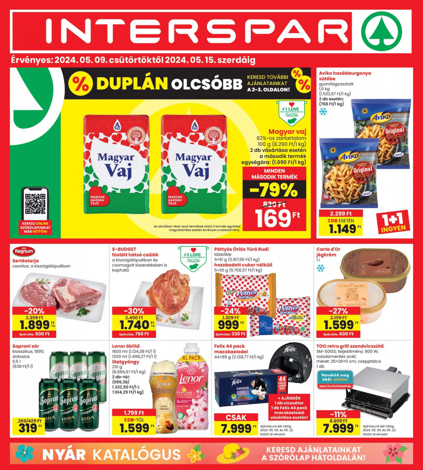 spar - Aktuális újság INTERSPAR 05.09. - 05.15. - page: 1