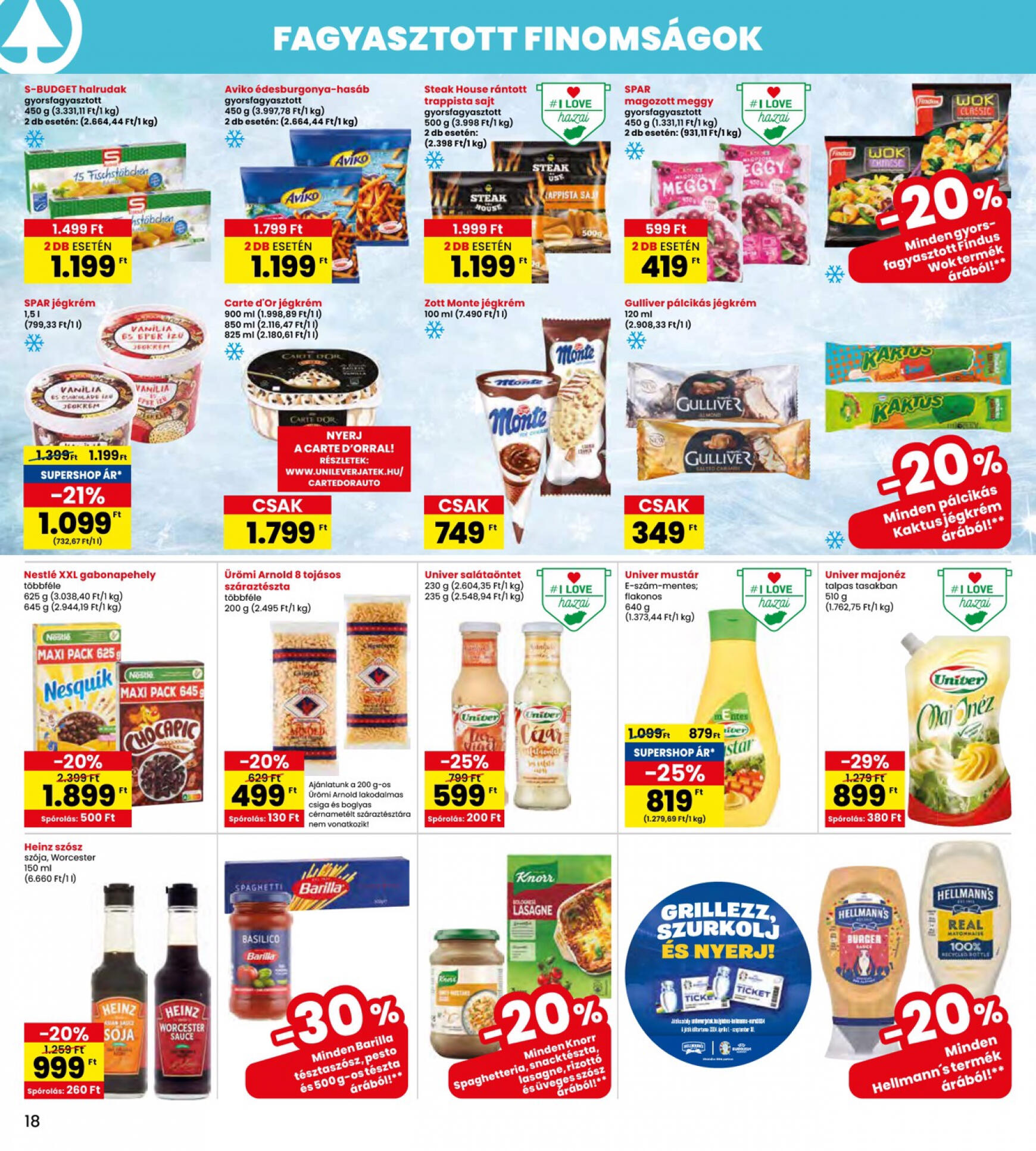 spar - Aktuális újság INTERSPAR 06.13. - 06.19. - page: 18