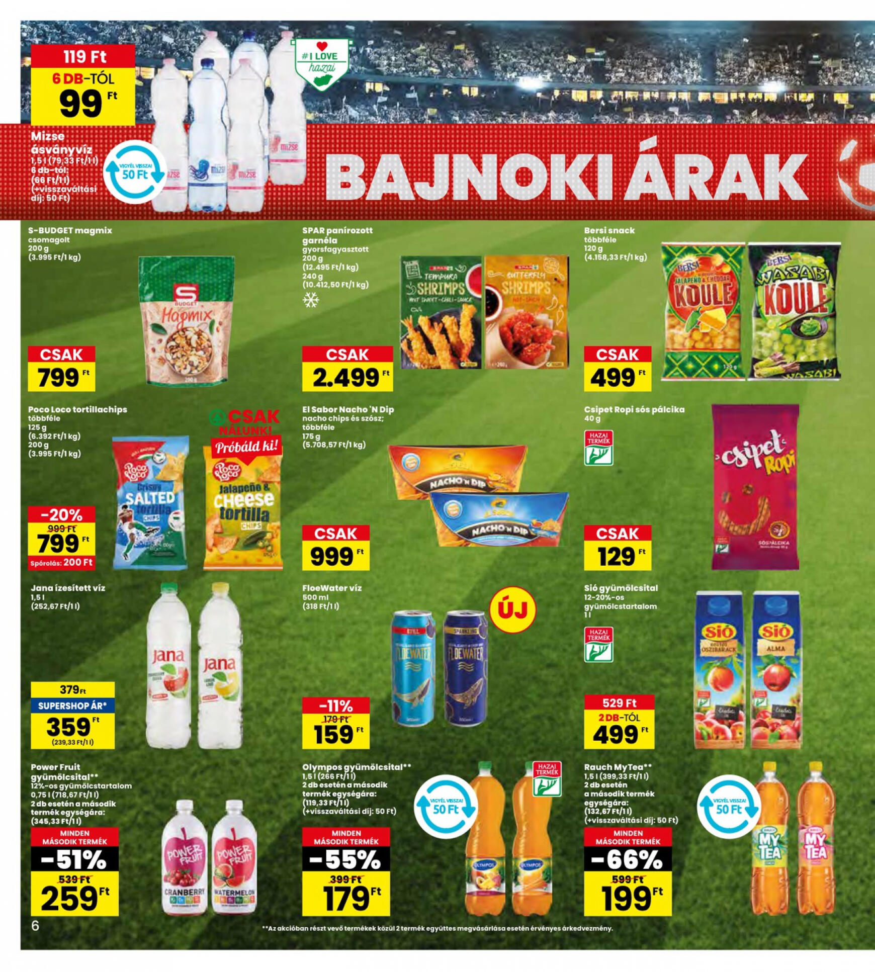 spar - Aktuális újság INTERSPAR 06.13. - 06.19. - page: 6