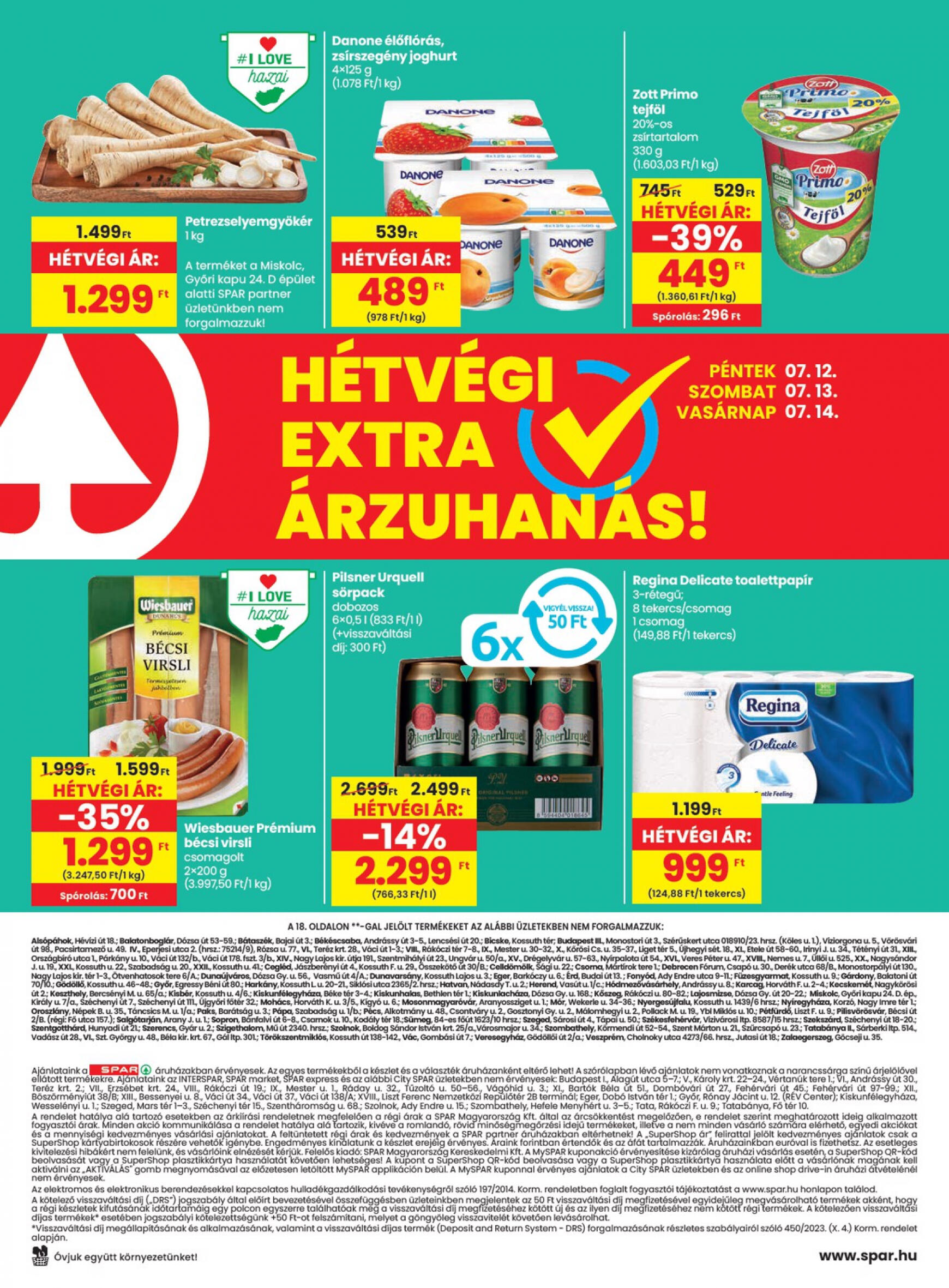 spar - Aktuális újság SPAR 07.11. - 07.17. - page: 20