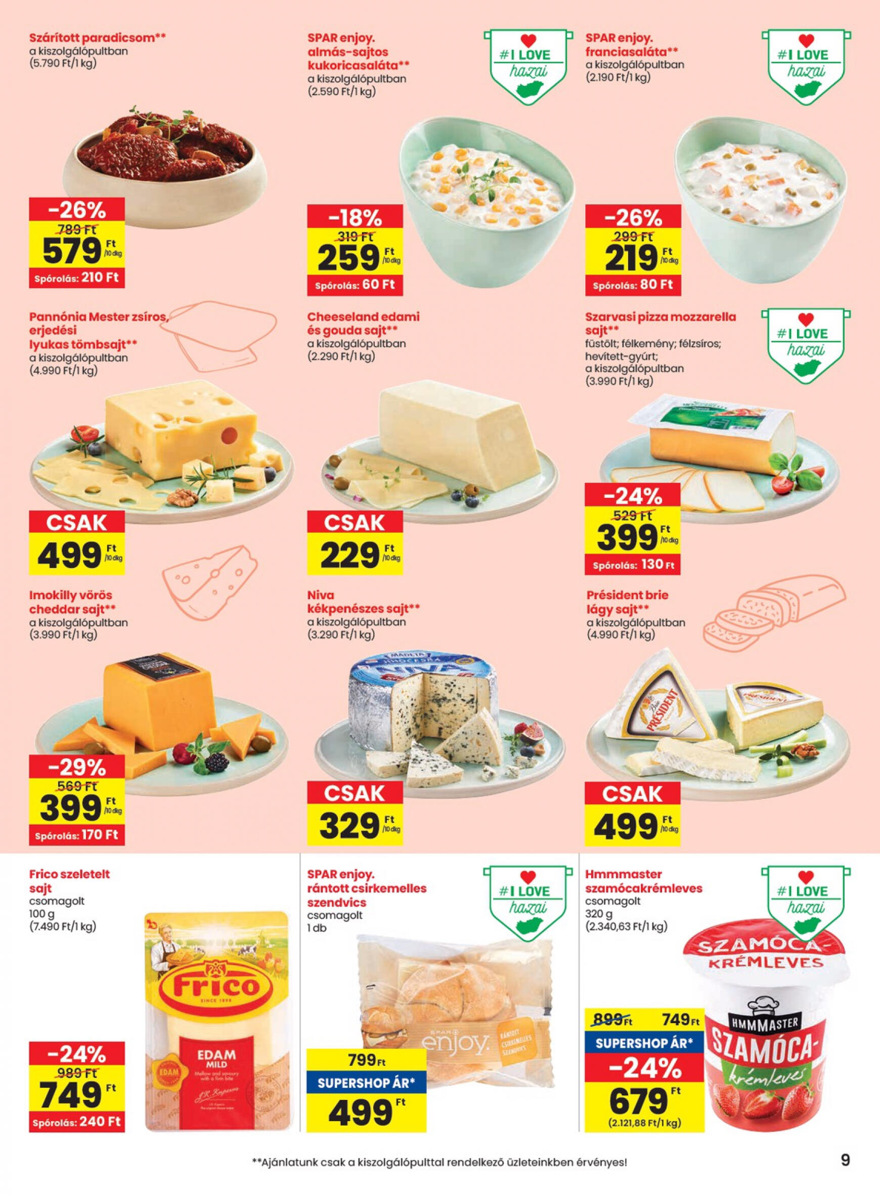 spar - Aktuális újság SPAR 07.11. - 07.17. - page: 9