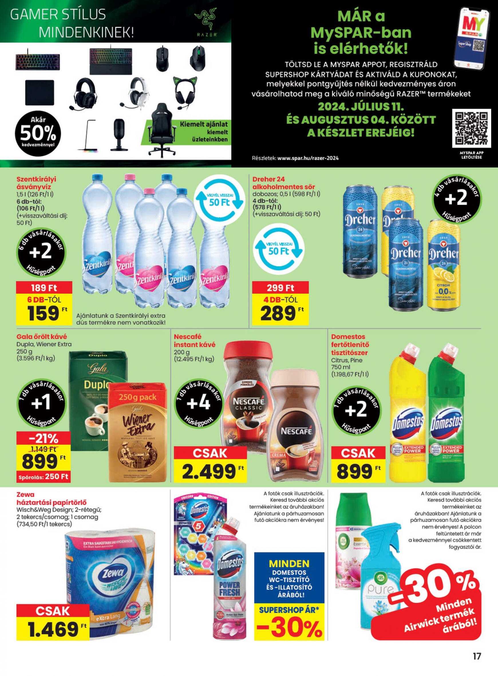 spar - Aktuális újság SPAR 07.11. - 07.17. - page: 17