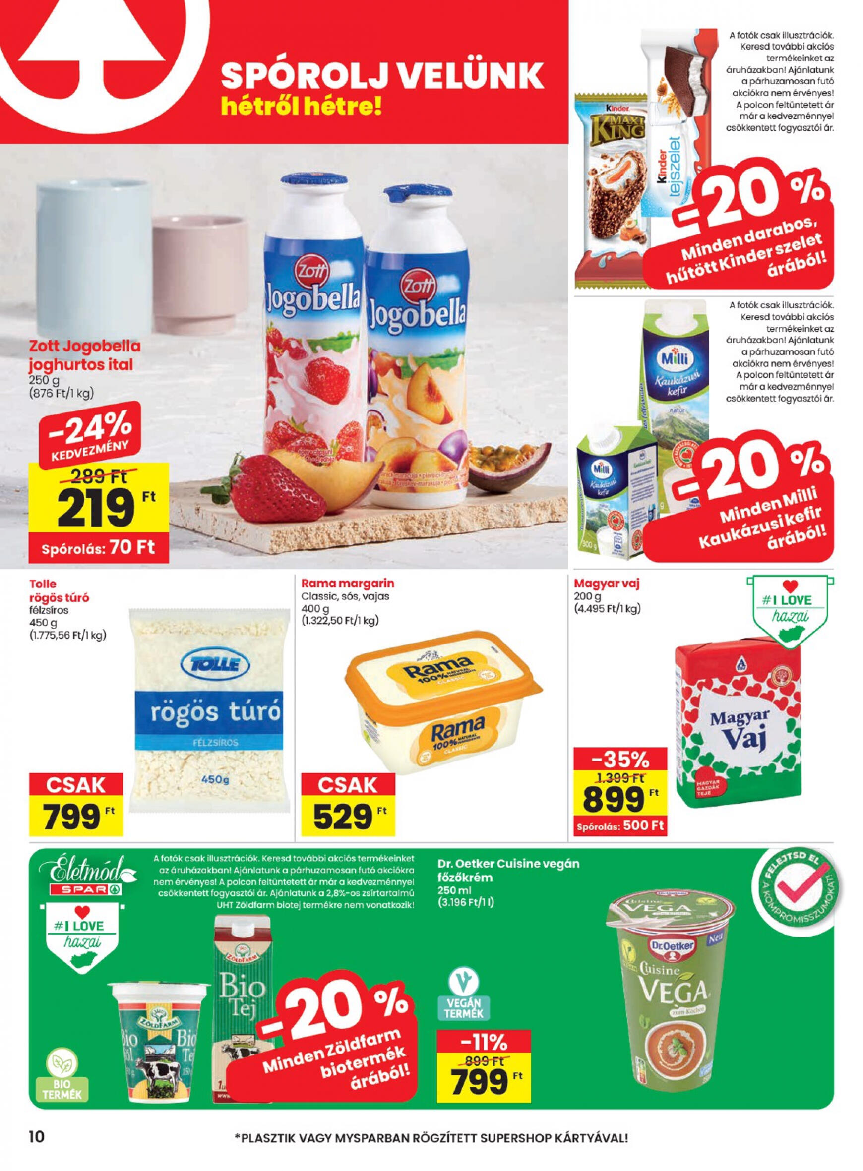 spar - Aktuális újság SPAR 07.11. - 07.17. - page: 10