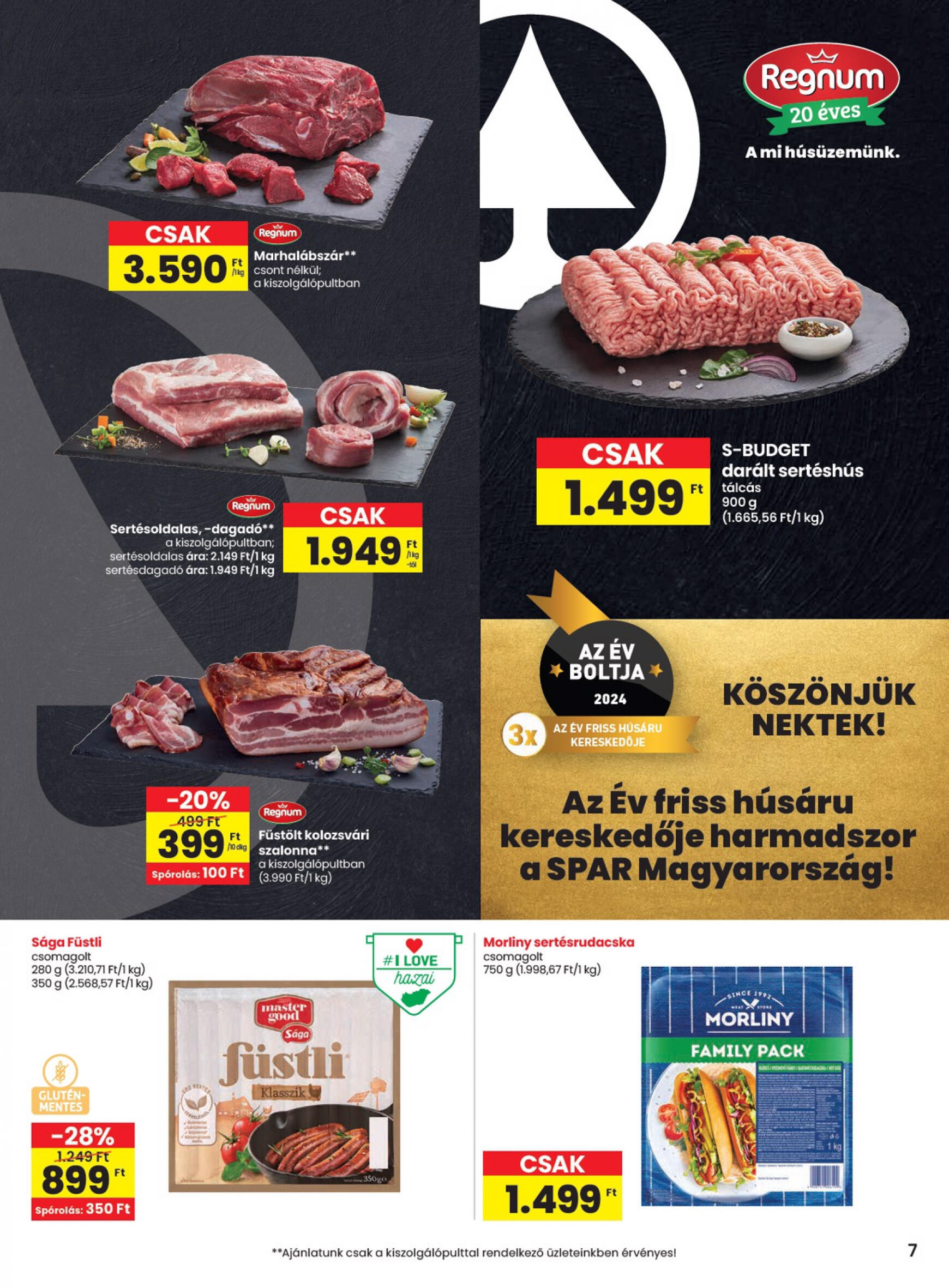 spar - Aktuális újság SPAR 07.11. - 07.17. - page: 7