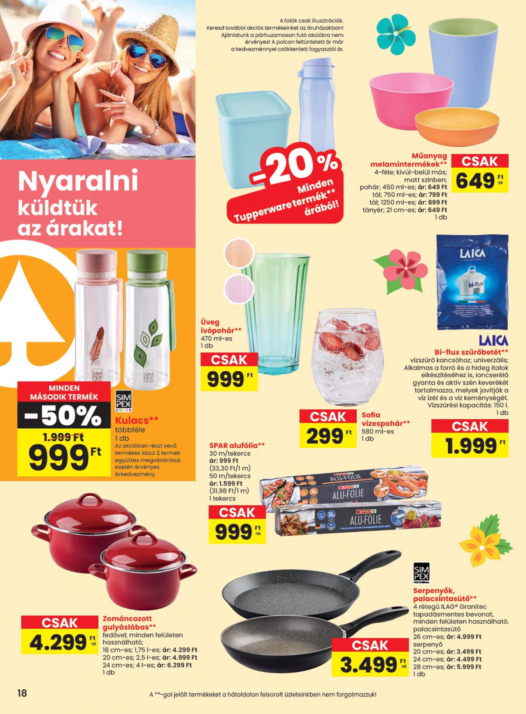 spar - Aktuális újság SPAR 07.11. - 07.17. - page: 18