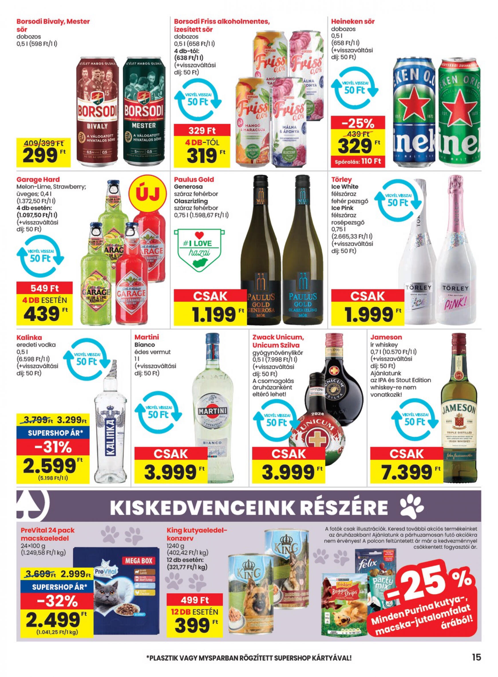 spar - Aktuális újság SPAR 07.11. - 07.17. - page: 15