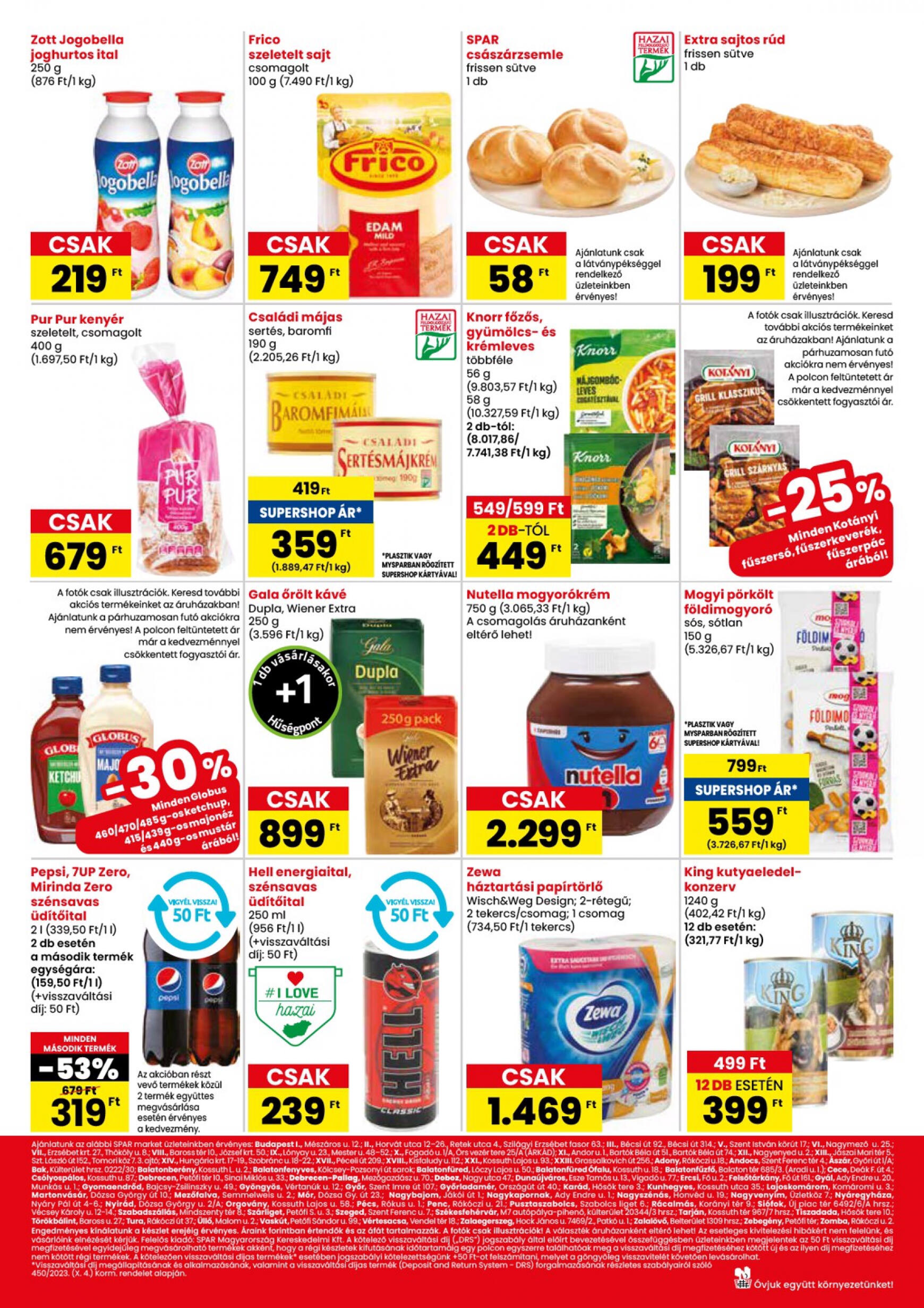 spar - Aktuális újság SPAR - market 07.11. - 07.17. - page: 2