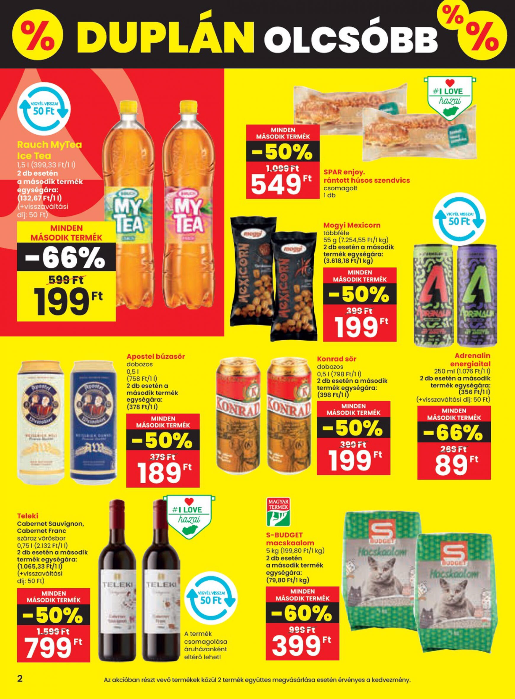 spar - Aktuális újság SPAR 07.25. - 07.31. - page: 2