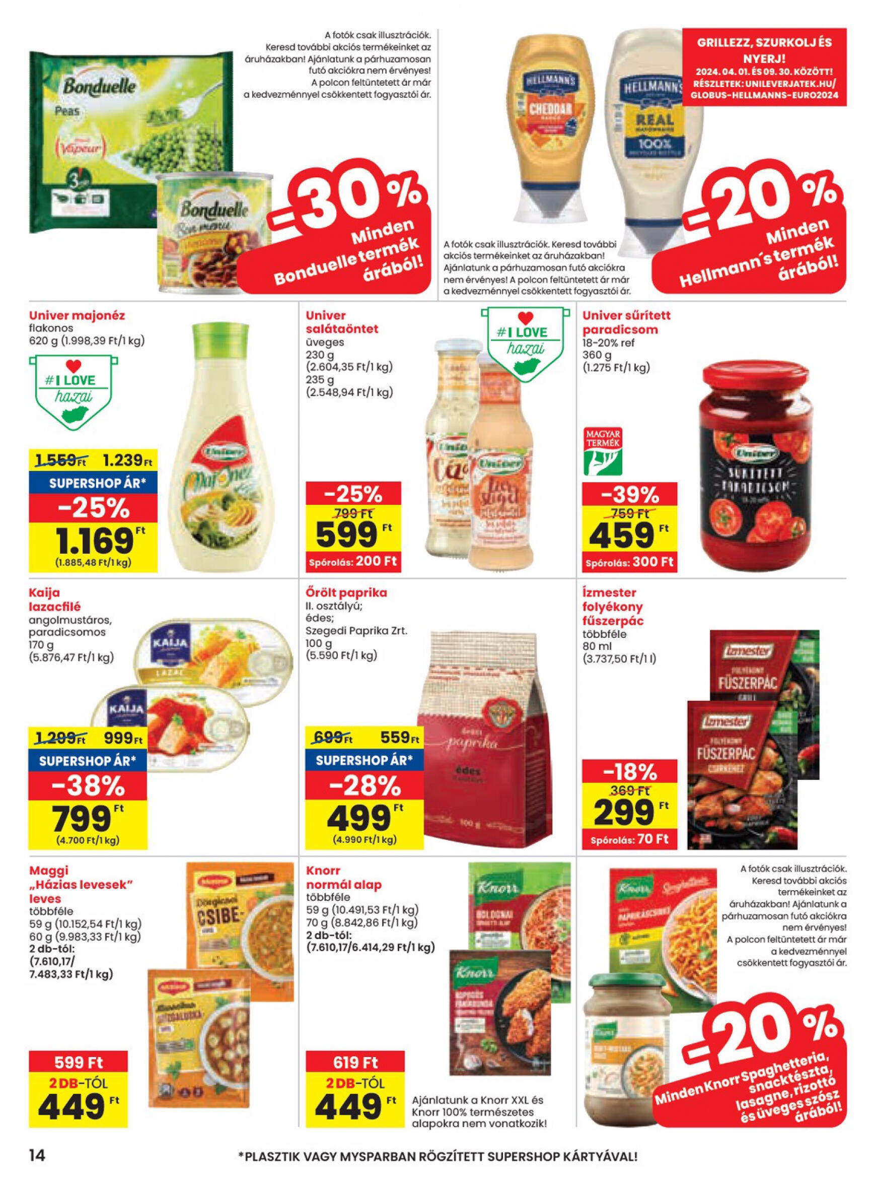 spar - Aktuális újság SPAR 07.25. - 07.31. - page: 14