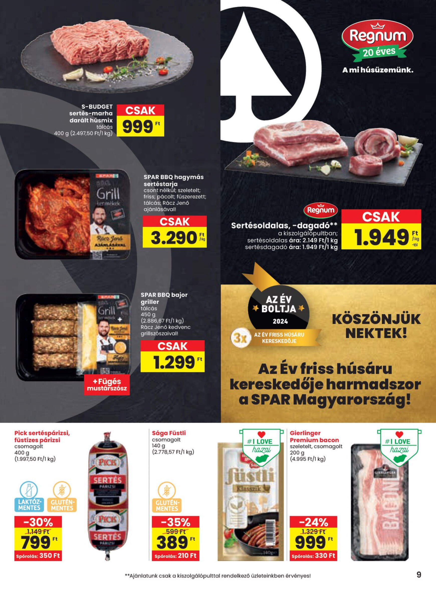 spar - Aktuális újság SPAR 07.25. - 07.31. - page: 9