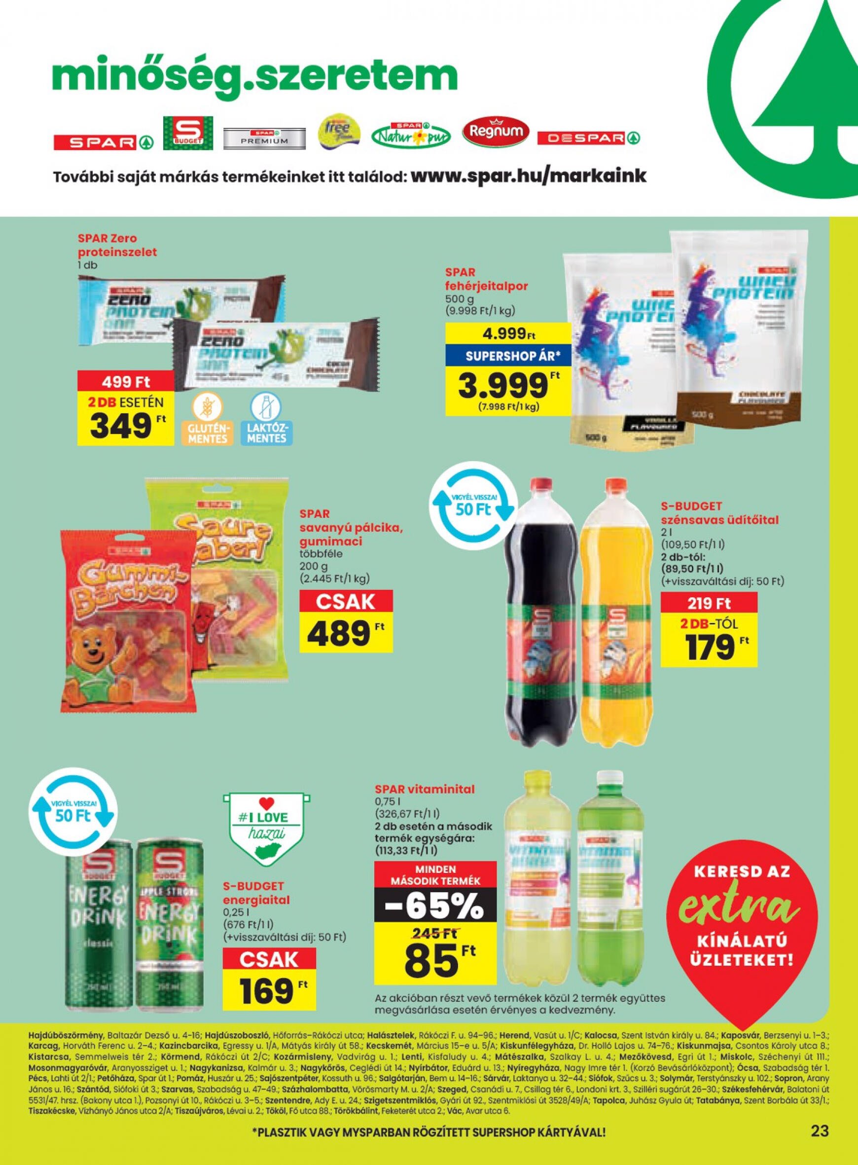 spar - Aktuális újság SPAR - Extra 07.25. - 07.31. - page: 4