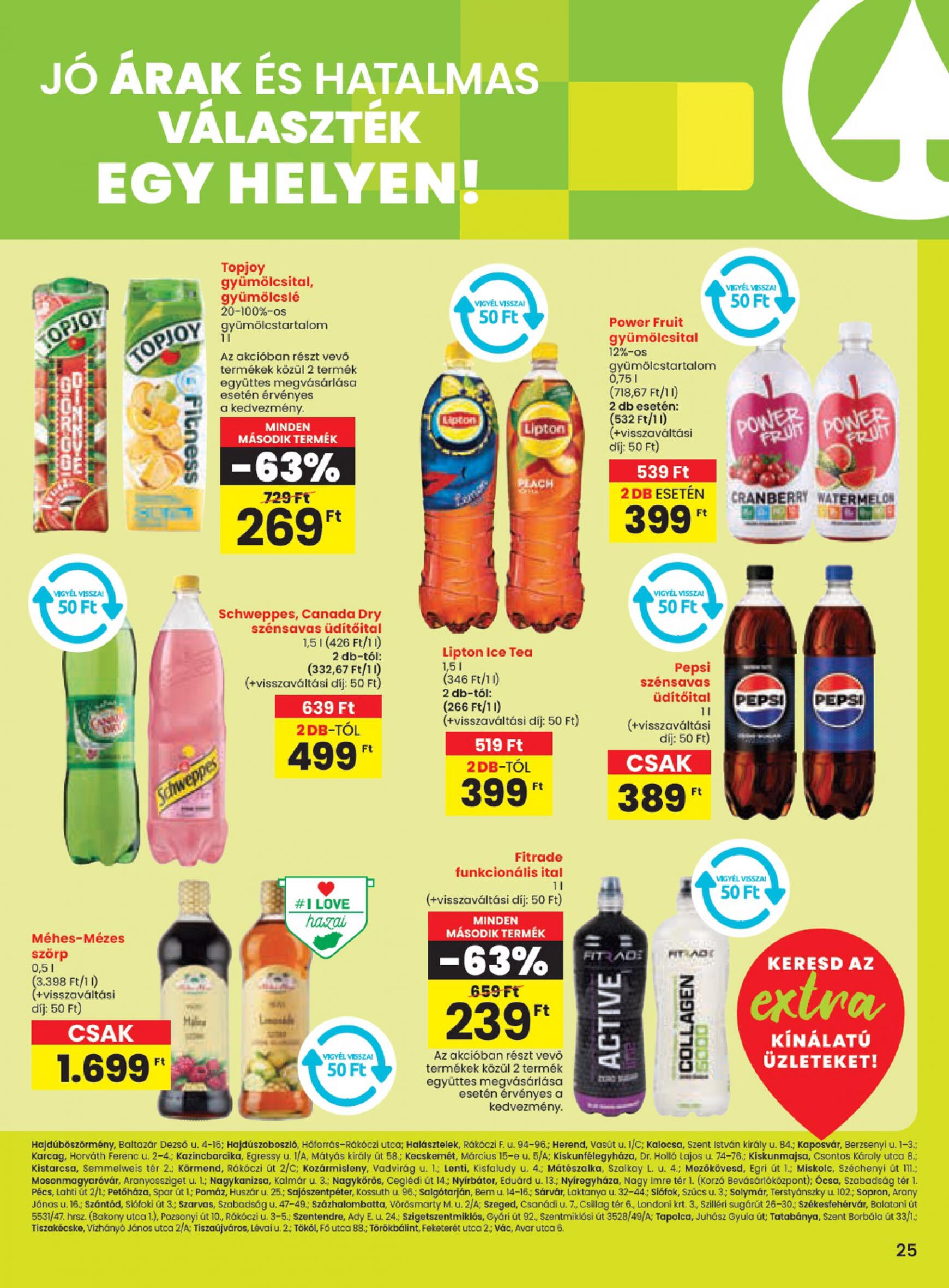 spar - Aktuális újság SPAR - Extra 07.25. - 07.31. - page: 6