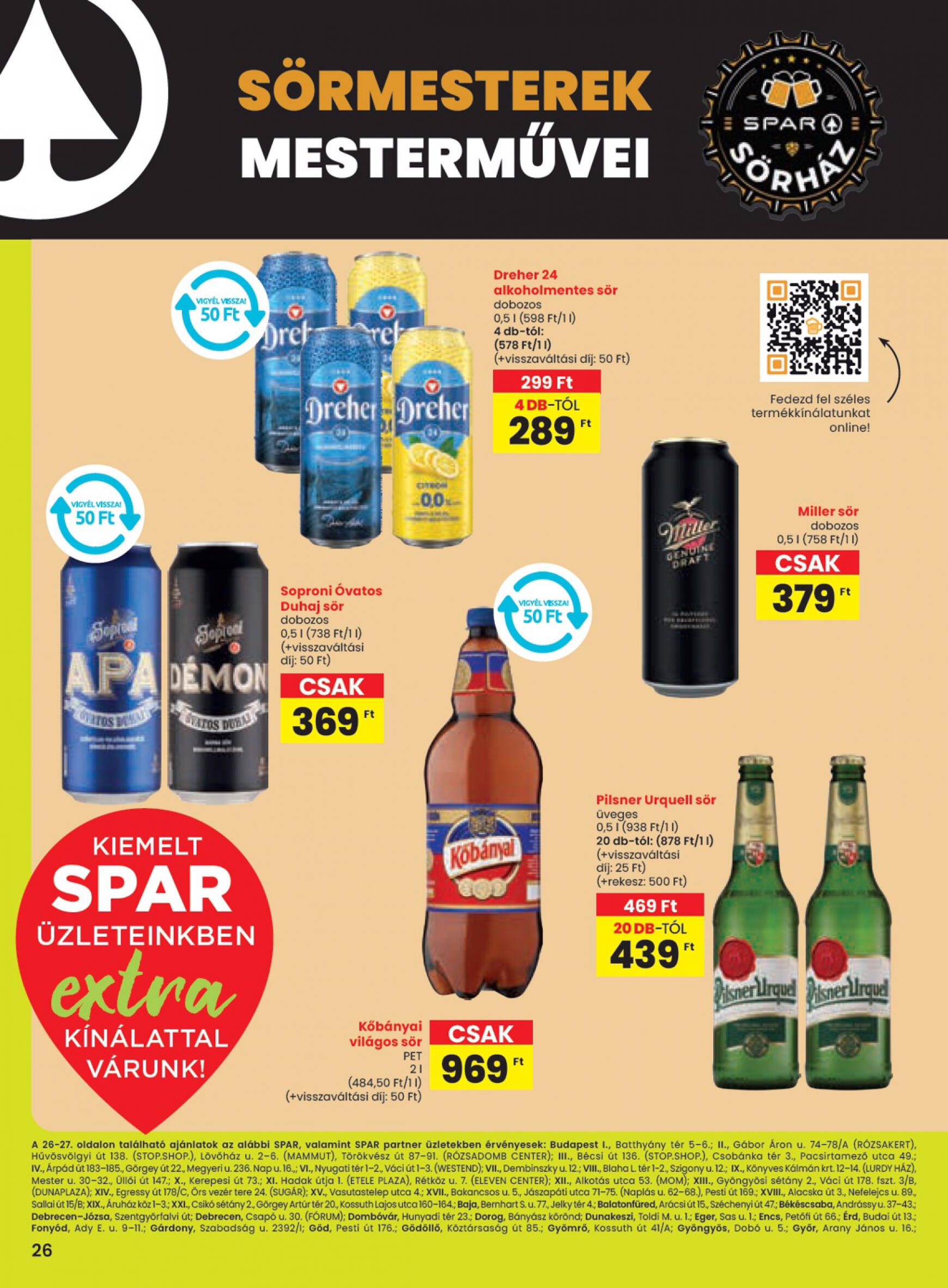 spar - Aktuális újság SPAR - Extra 07.25. - 07.31. - page: 7