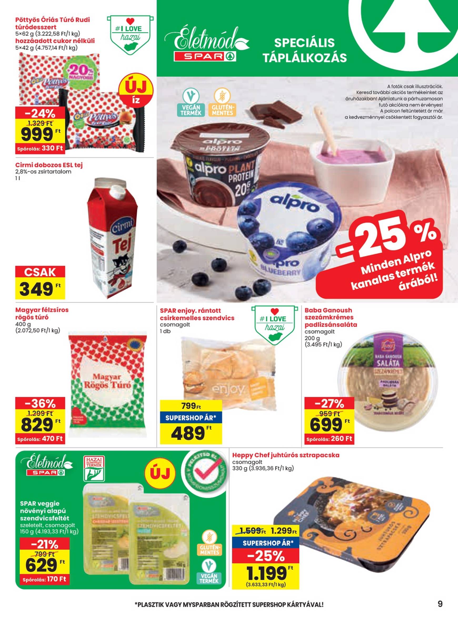 spar - Aktuális újság SPAR 09.12. - 09.18. - page: 9