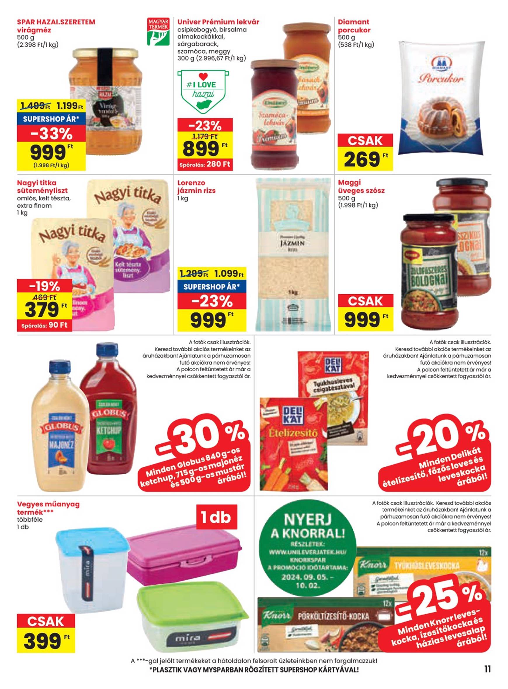 spar - Aktuális újság SPAR 09.12. - 09.18. - page: 11