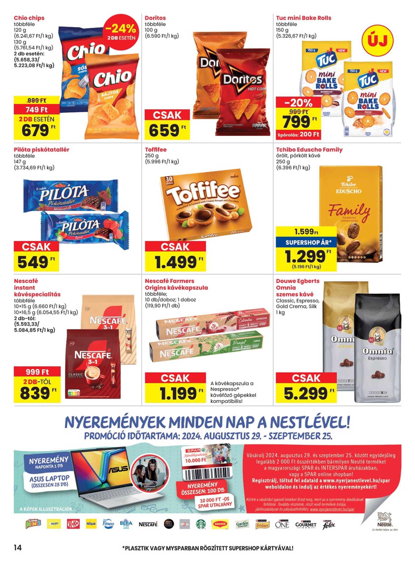 spar - Aktuális újság SPAR 09.12. - 09.18. - page: 14