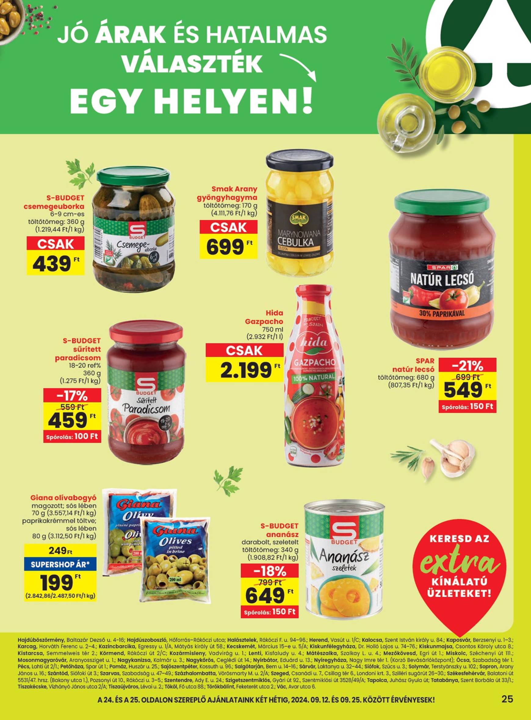 spar - Aktuális újság SPAR - Extra 09.12. - 09.18. - page: 6