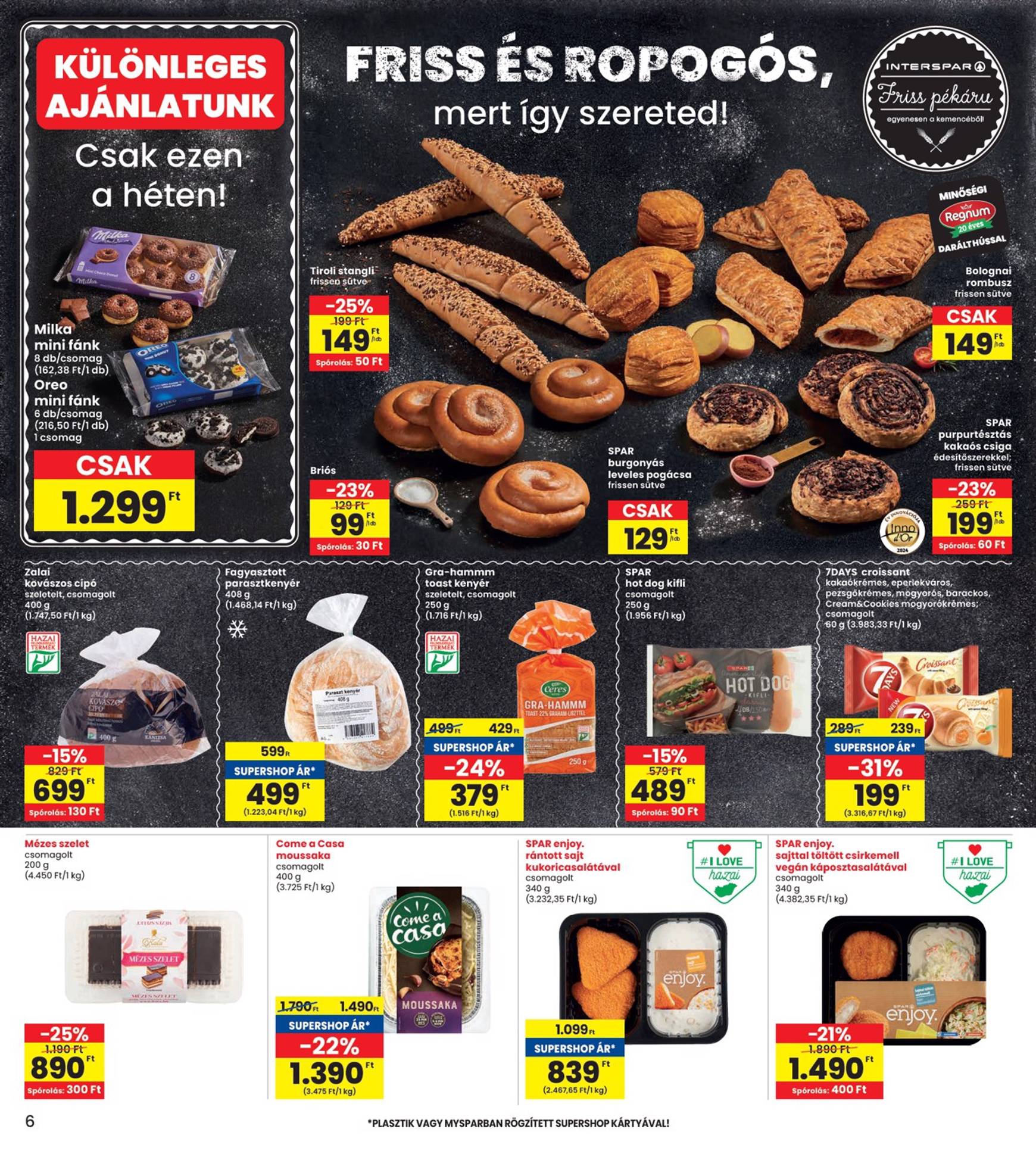 spar - Aktuális újság INTERSPAR 10.10. - 10.16. - page: 6