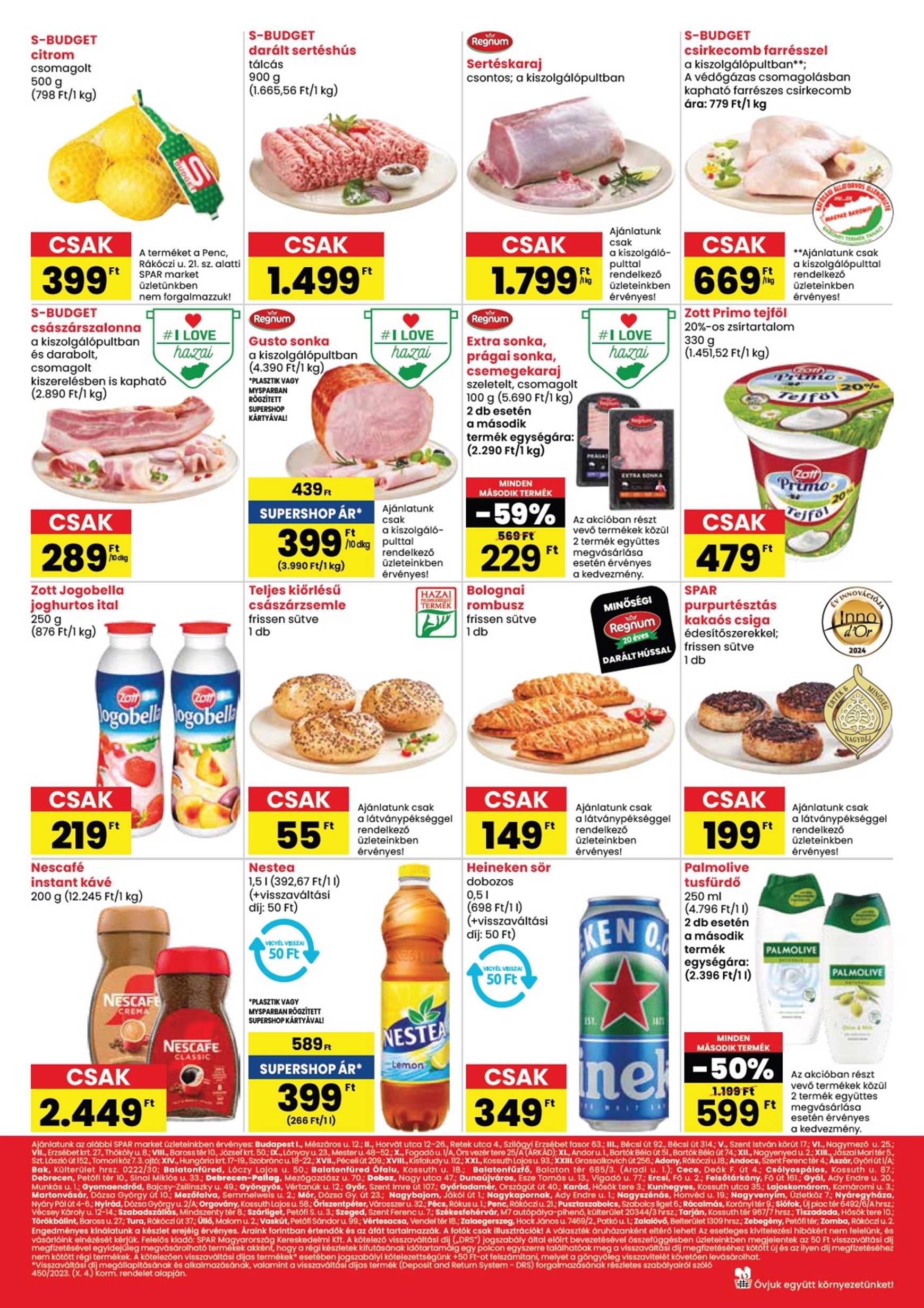 spar - Aktuális újság SPAR - market 10.10. - 10.16. - page: 2