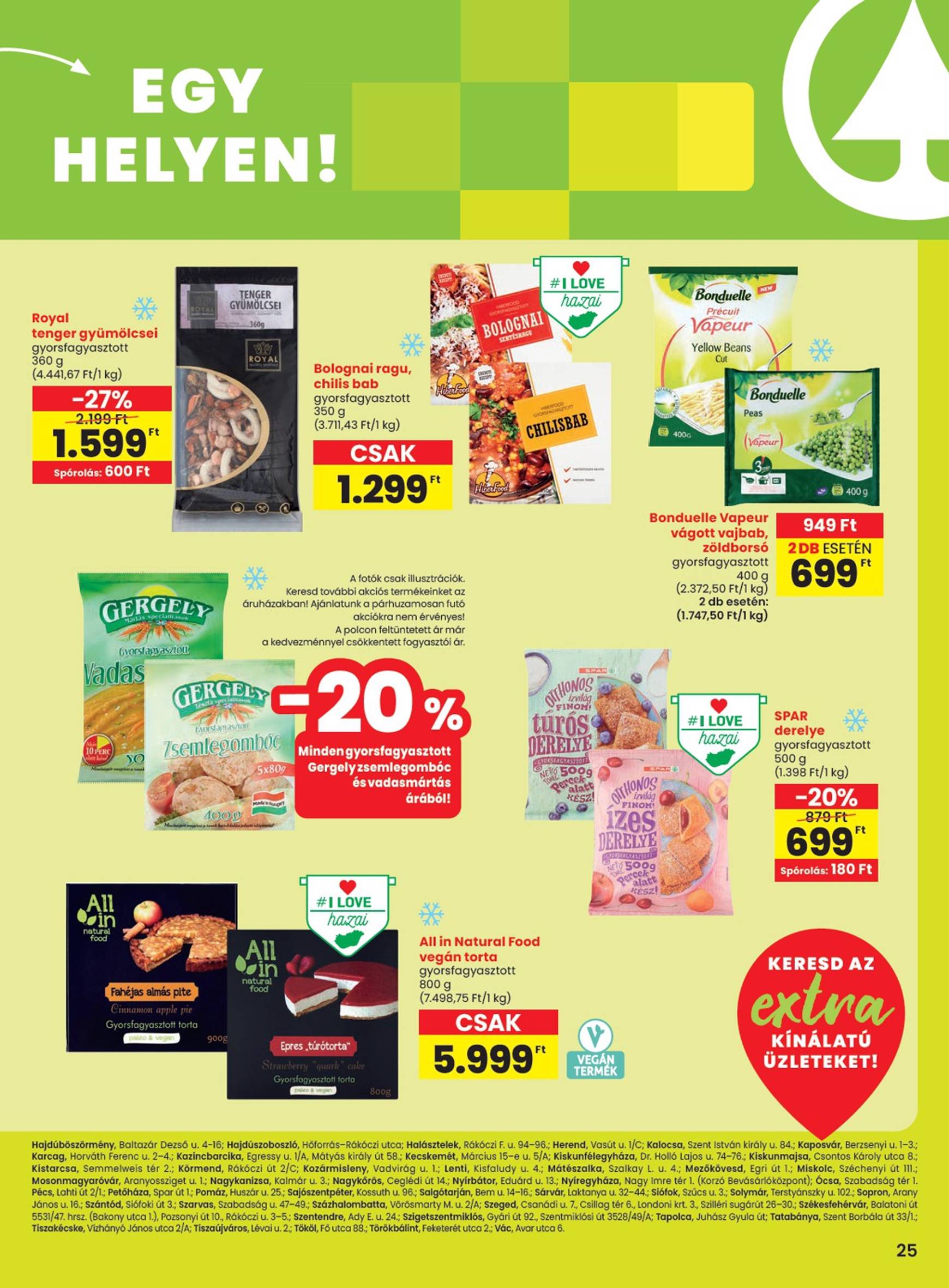 spar - SPAR - Extra akciós újság, érvényes 10.17. - 10.23. - page: 6