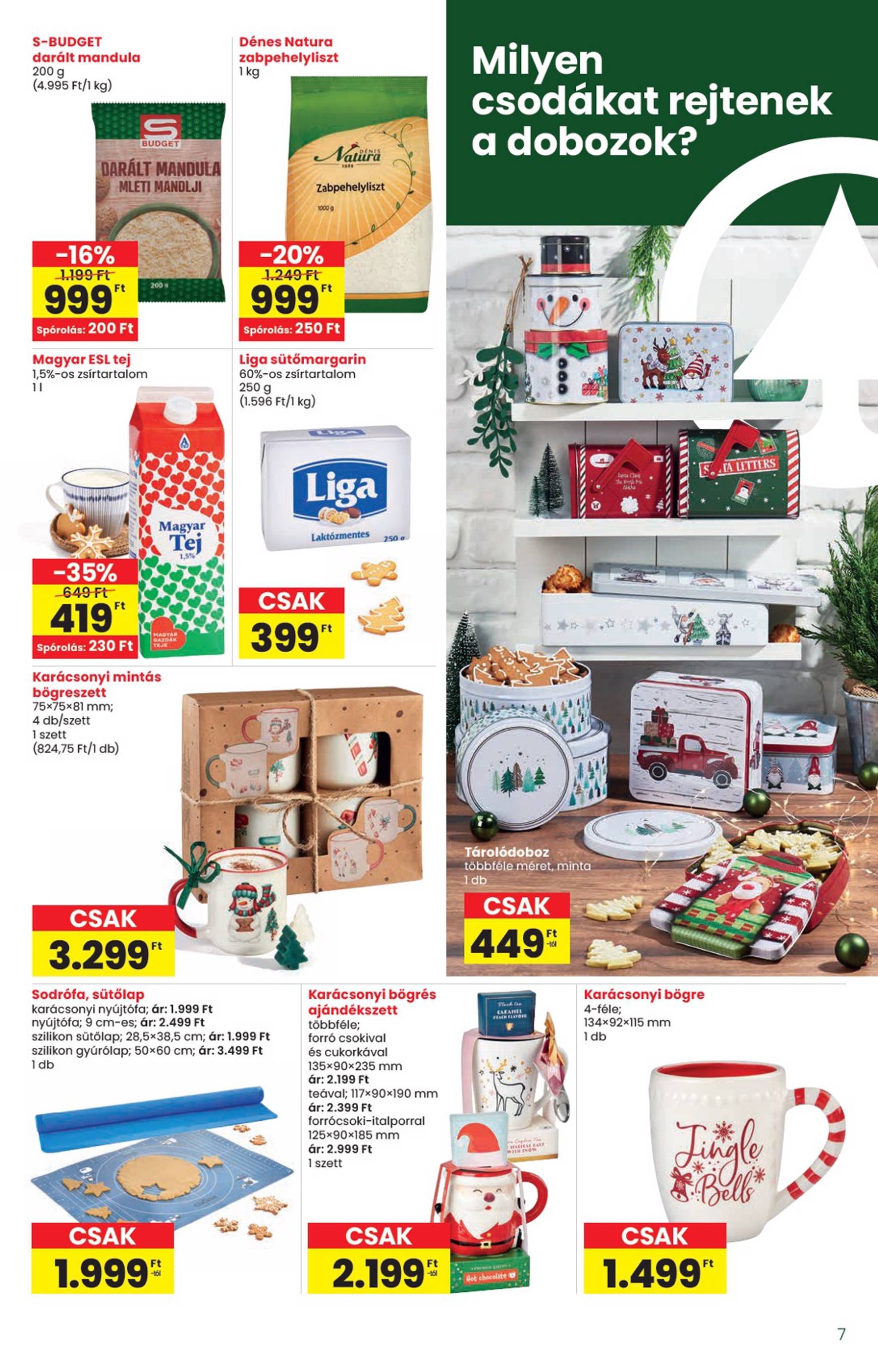 spar - INTERSPAR - Ajándék katalógus akciós újság, érvényes 10.16. - 11.13. - page: 7