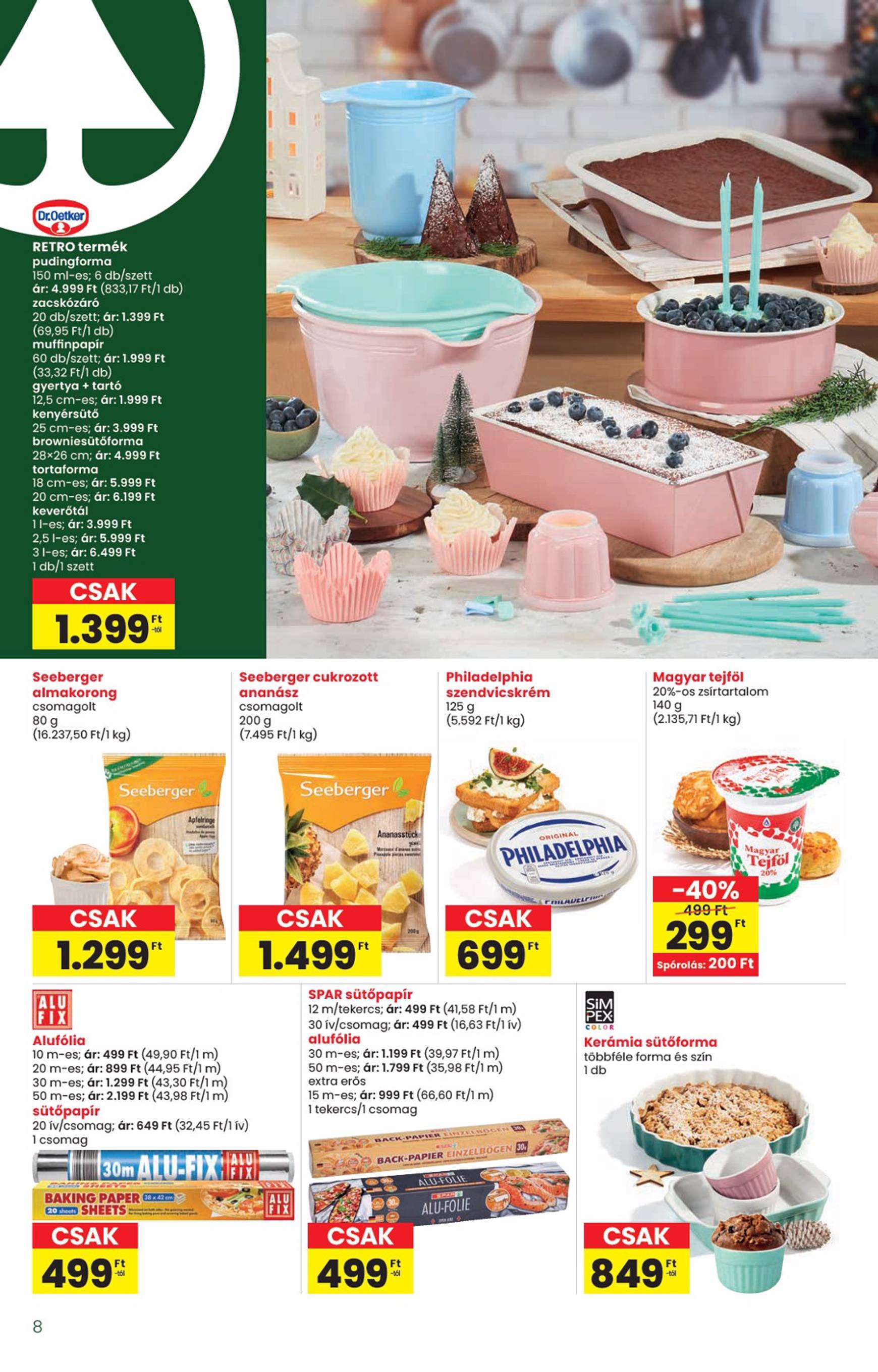 spar - INTERSPAR - Ajándék katalógus akciós újság, érvényes 10.16. - 11.13. - page: 8