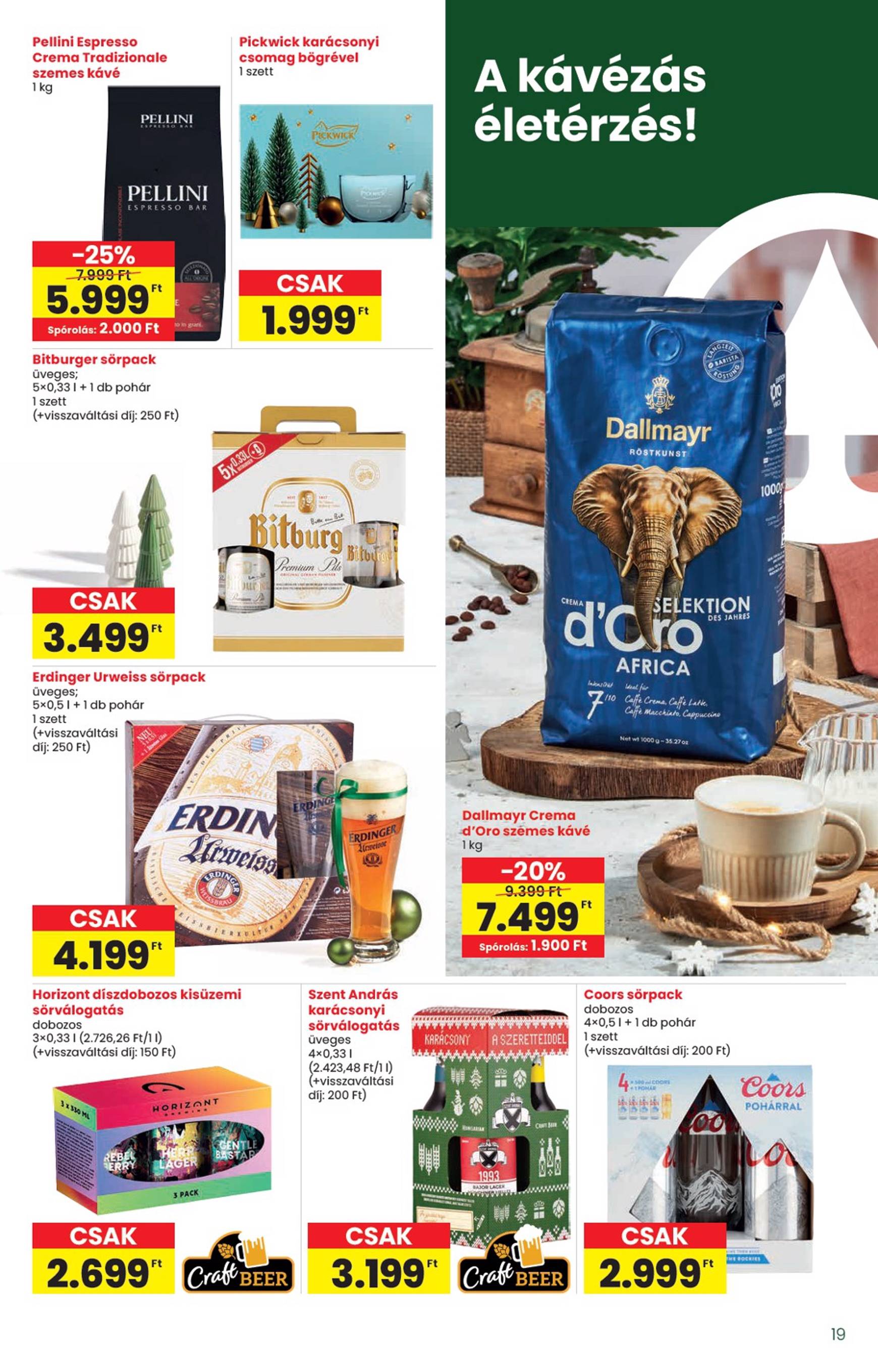 spar - INTERSPAR - Ajándék katalógus akciós újság, érvényes 10.16. - 11.13. - page: 19