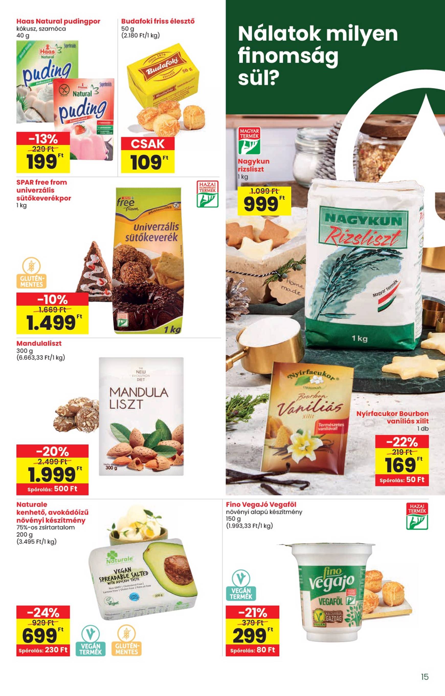 spar - INTERSPAR - Ajándék katalógus akciós újság, érvényes 10.16. - 11.13. - page: 15