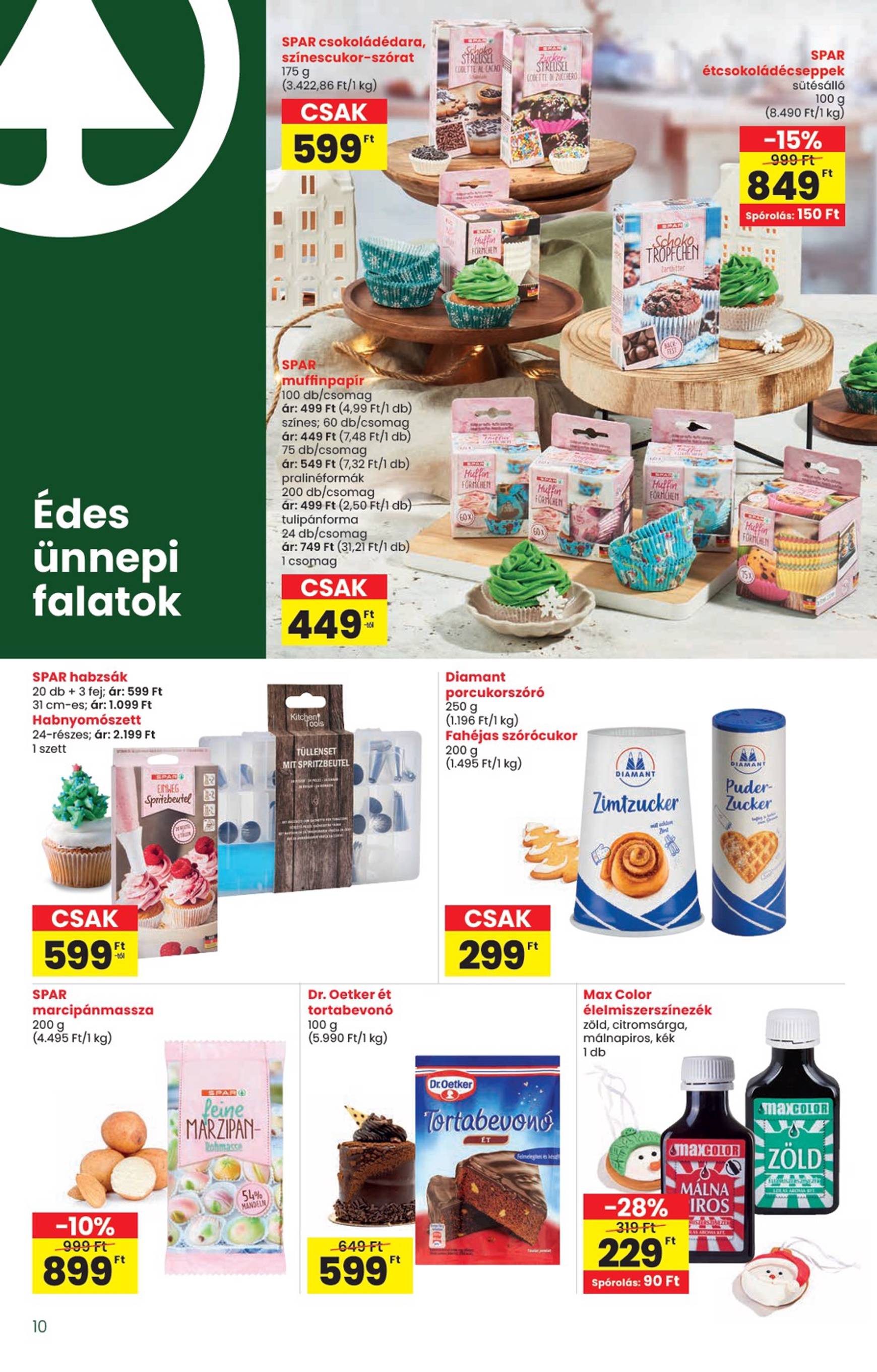 spar - INTERSPAR - Ajándék katalógus akciós újság, érvényes 10.16. - 11.13. - page: 10