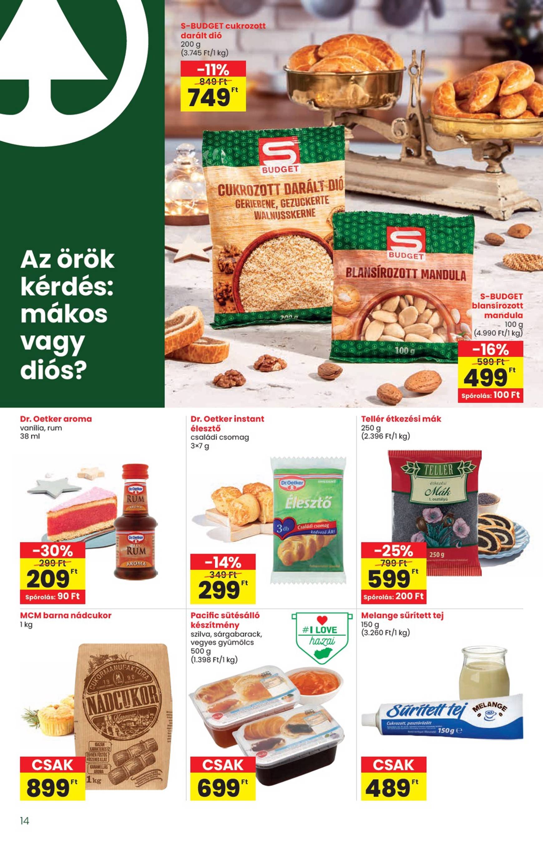 spar - INTERSPAR - Ajándék katalógus akciós újság, érvényes 10.16. - 11.13. - page: 14