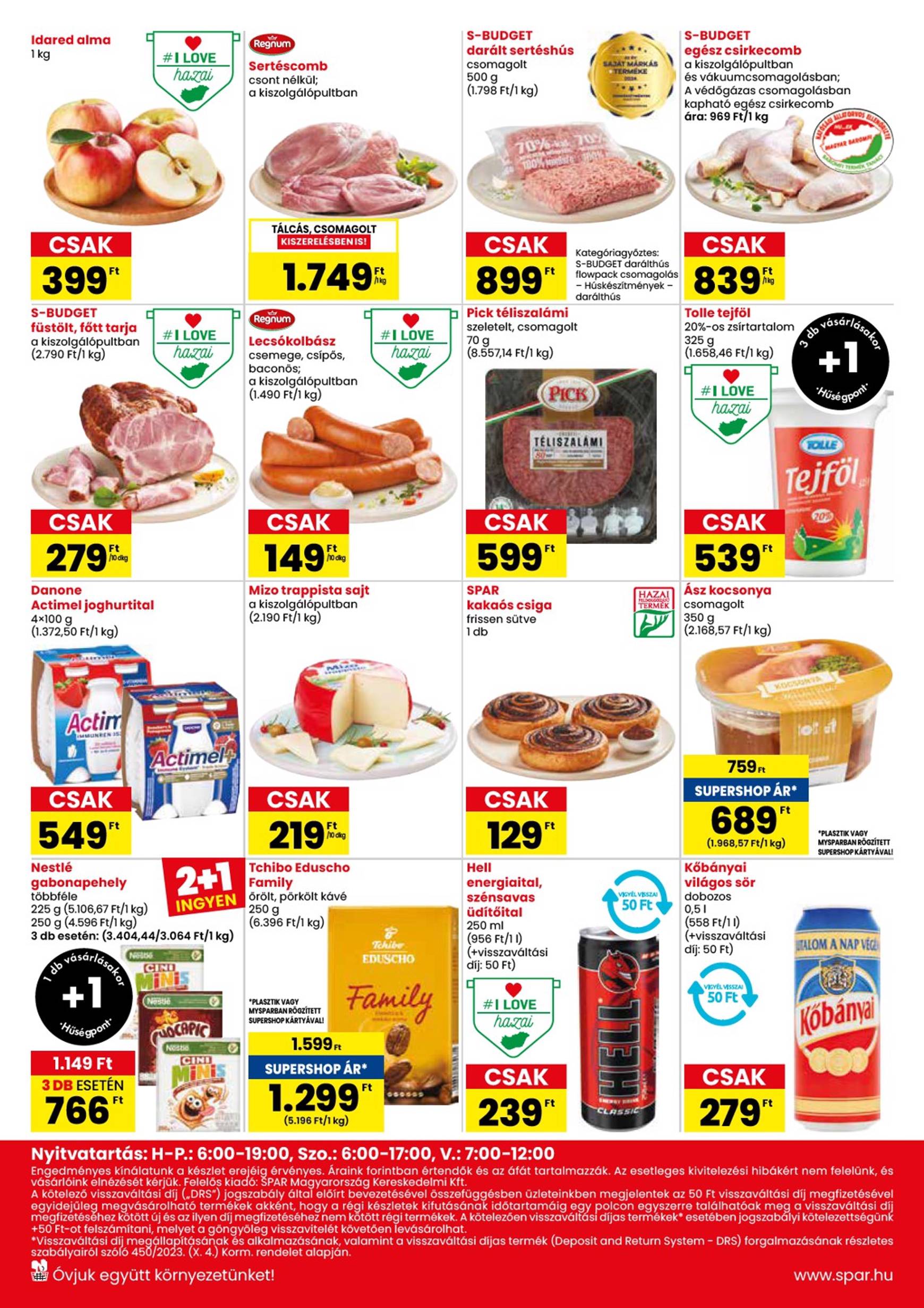 spar - SPAR - Market Lenti nyitó akciós újság, érvényes 10.24. - 10.30. - page: 2