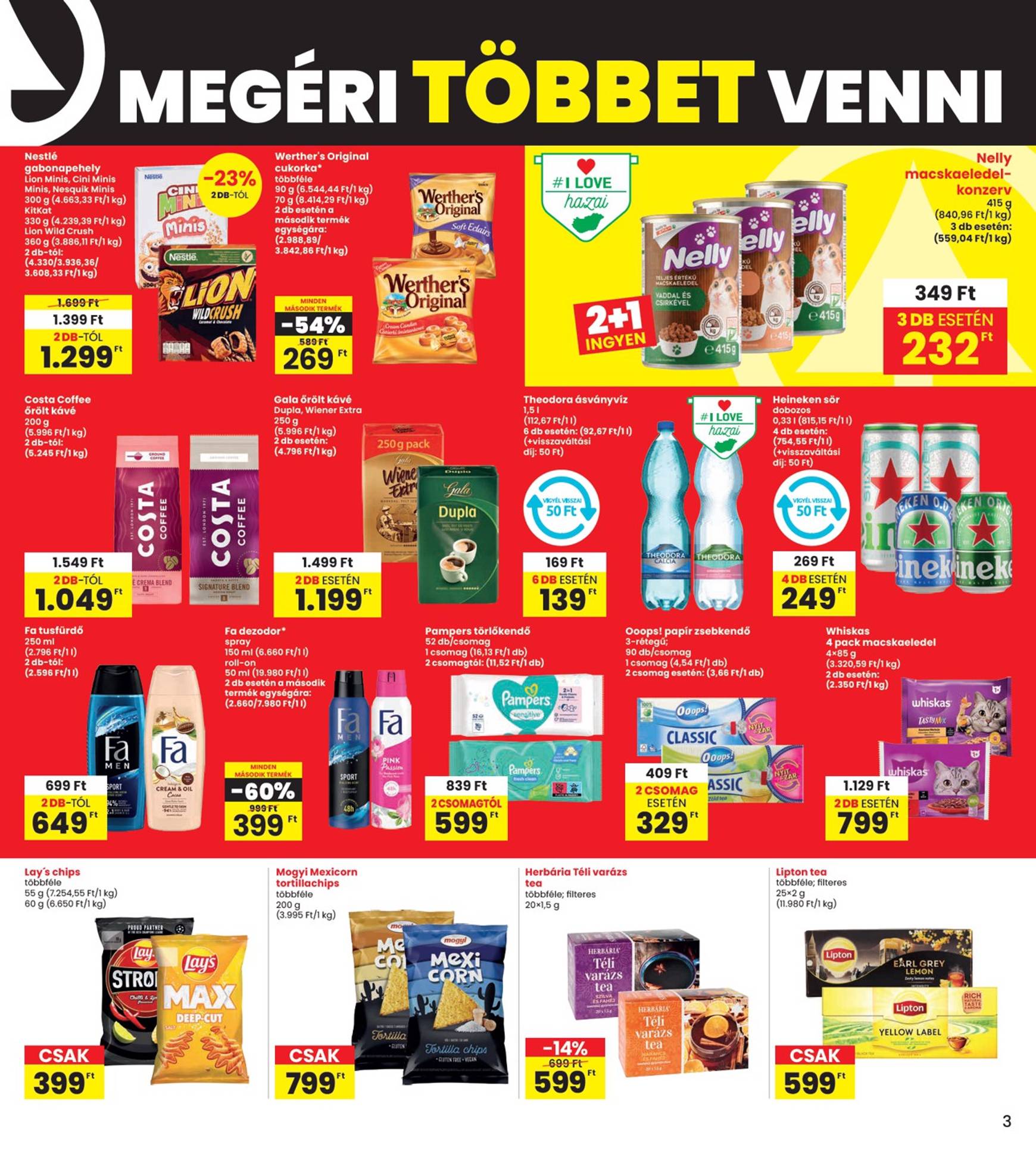 spar - INTERSPAR akciós újság, érvényes 10.31. - 11.06. - page: 3