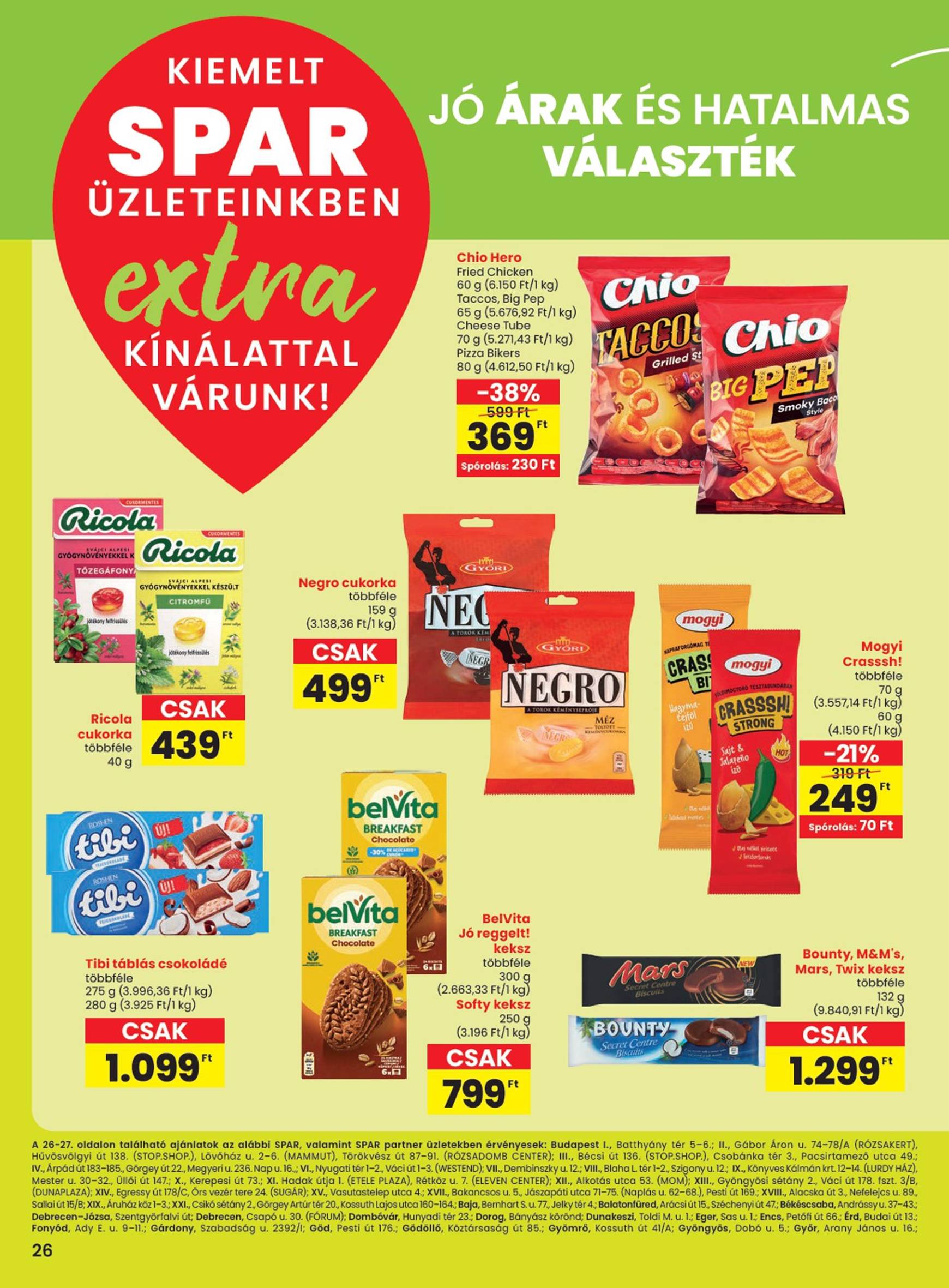 spar - SPAR - Extra akciós újság, érvényes 11.07. - 11.13. - page: 7