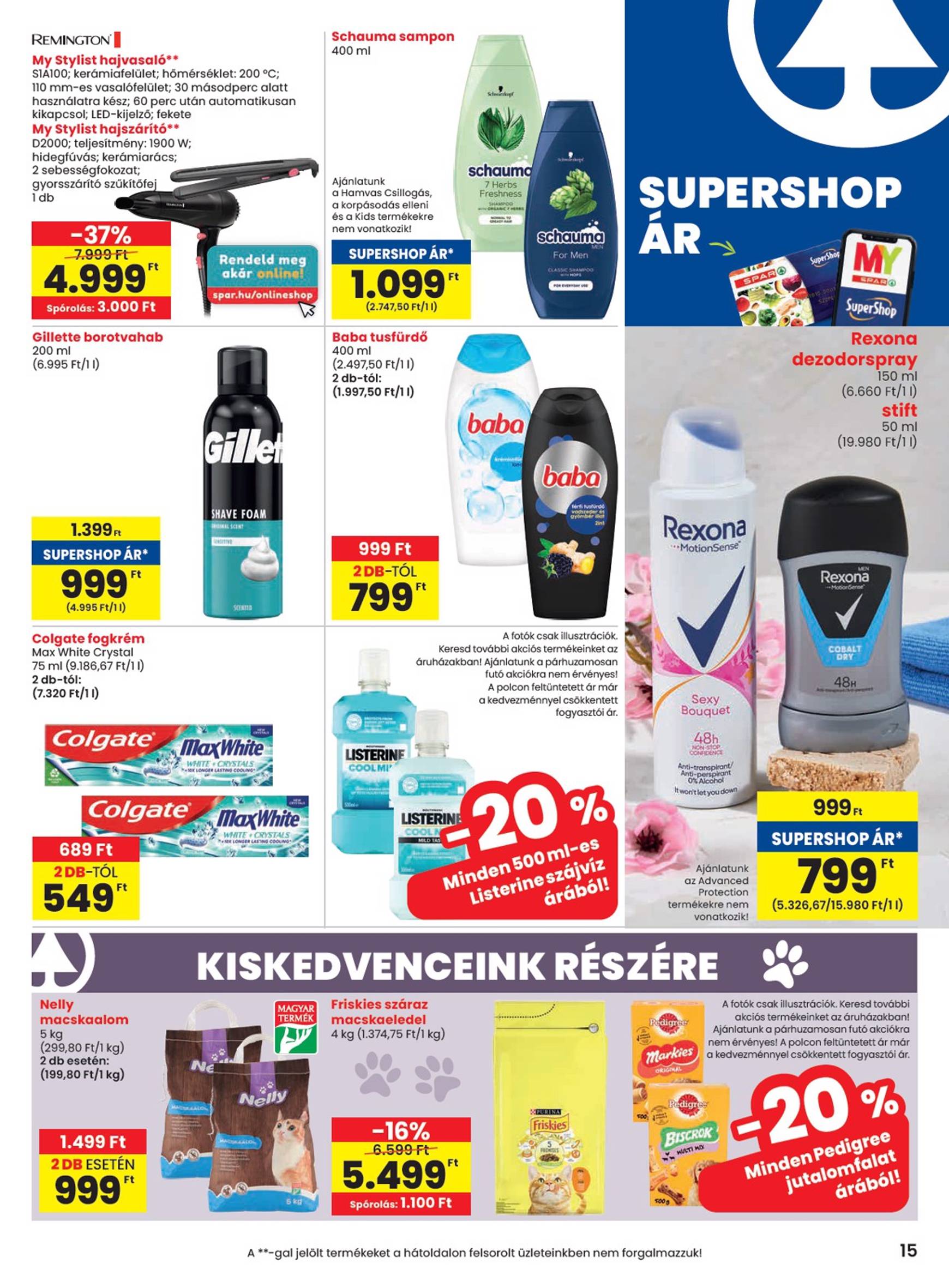 spar - SPAR akciós újság, érvényes 11.07. - 11.13. - page: 15