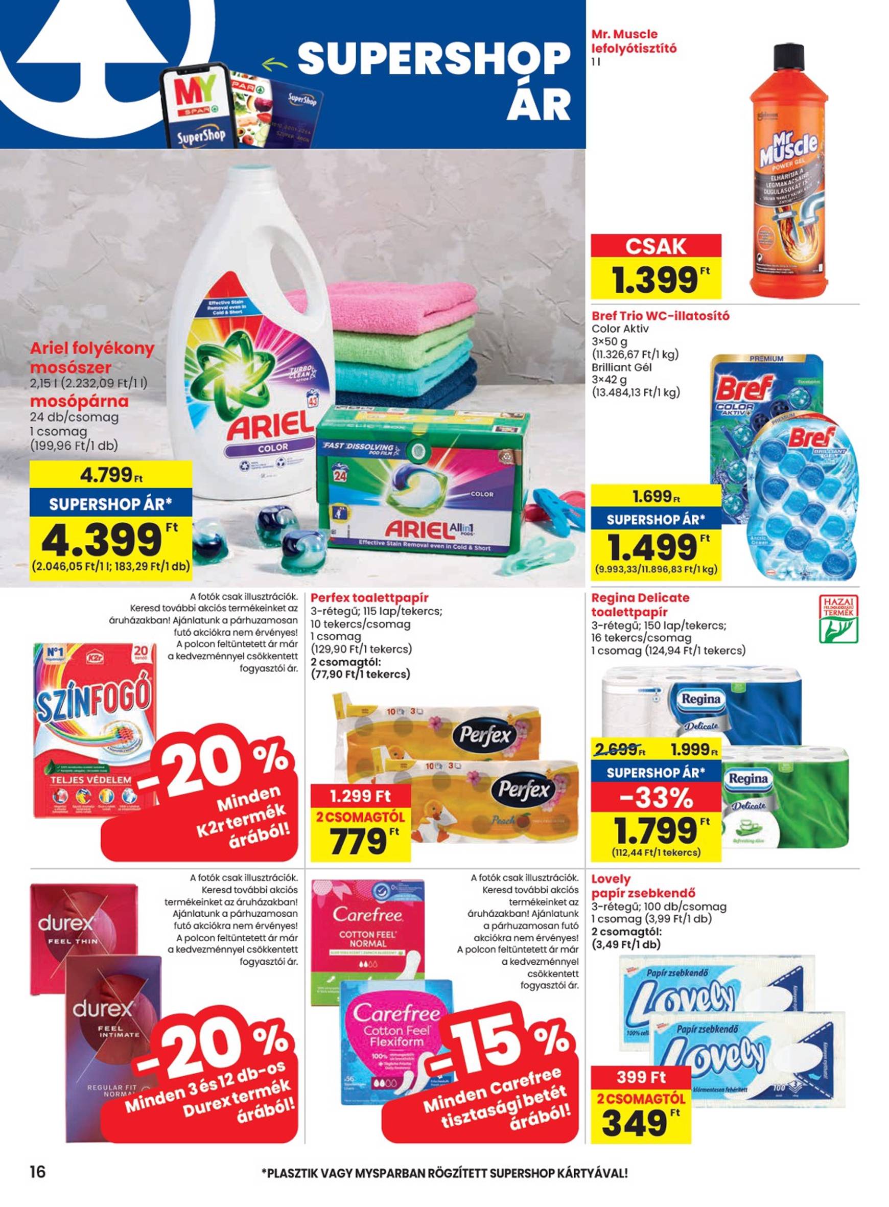 spar - SPAR akciós újság, érvényes 11.07. - 11.13. - page: 16